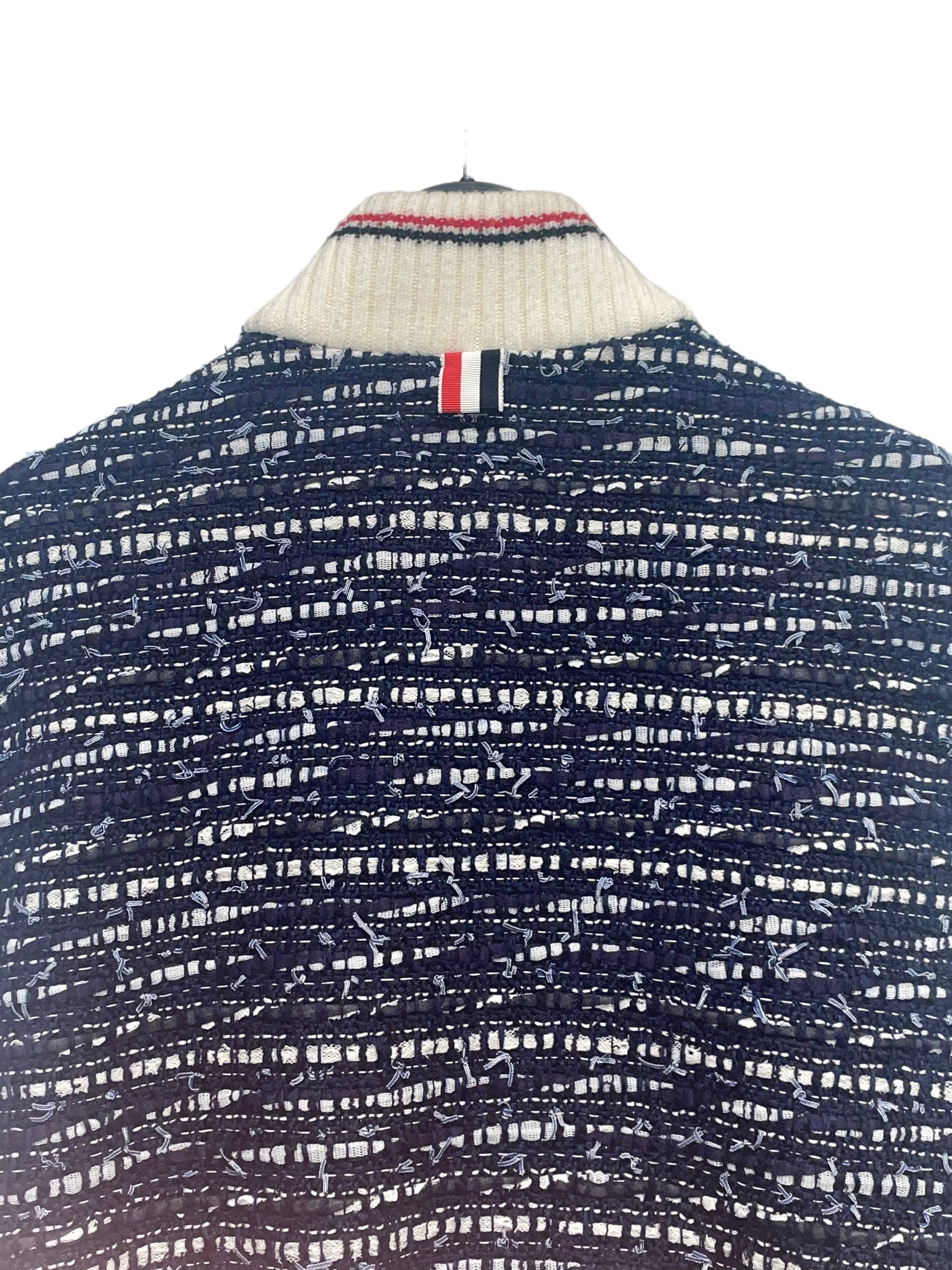 THOM BROWNE. NEW YORK/Jacket/36/Cotton/BLU/Varisty view 3