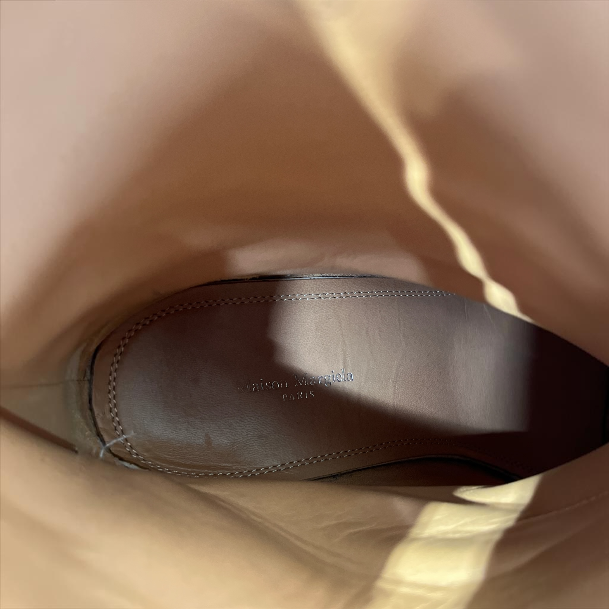 Maison Margiela/Boots/EU 43/Leather/WHT/TABI ANKLE view 5