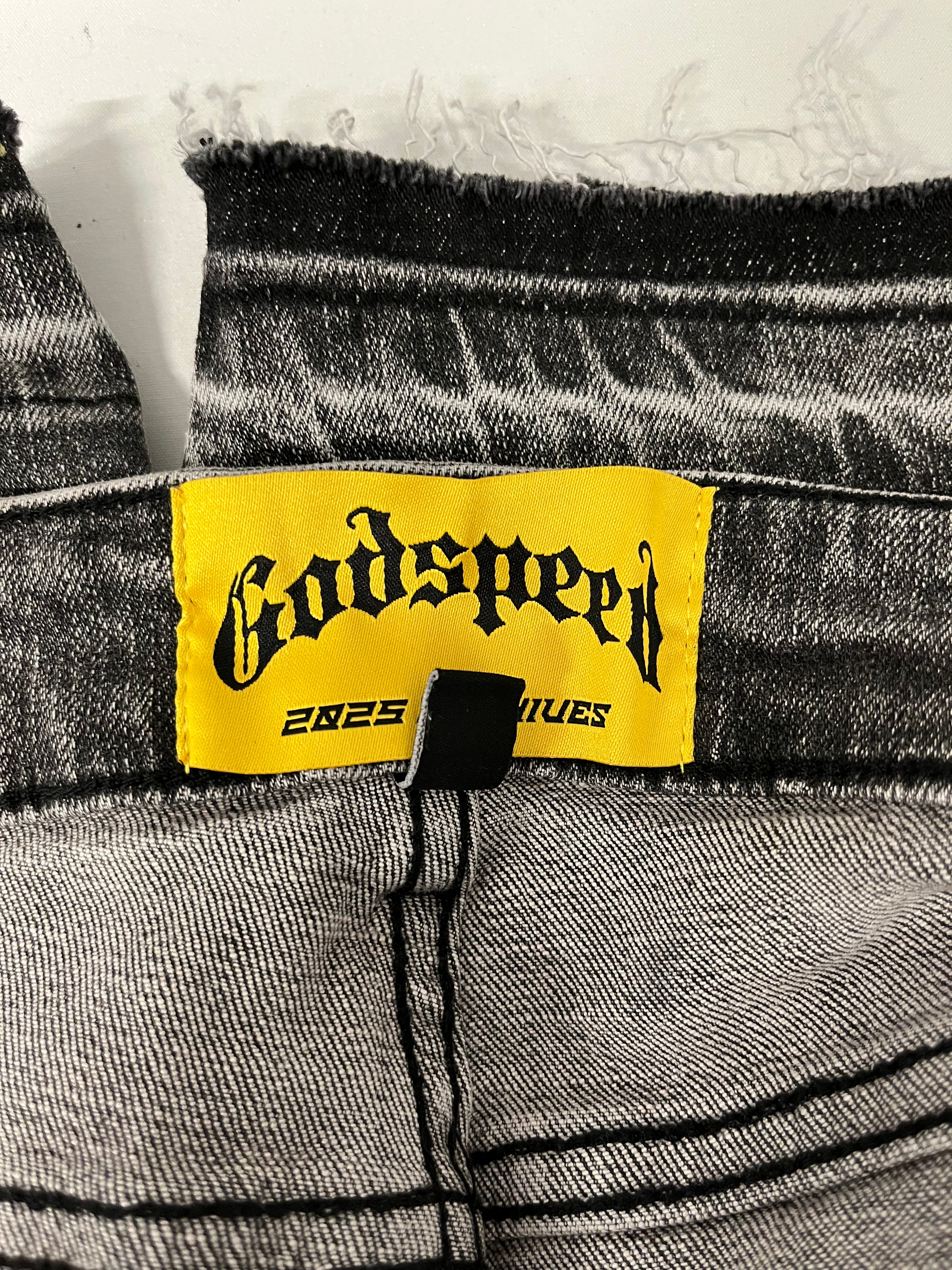 GODSPEED NEW YORK/Shorts/PATCHWORK JEAN SHORTS view 3