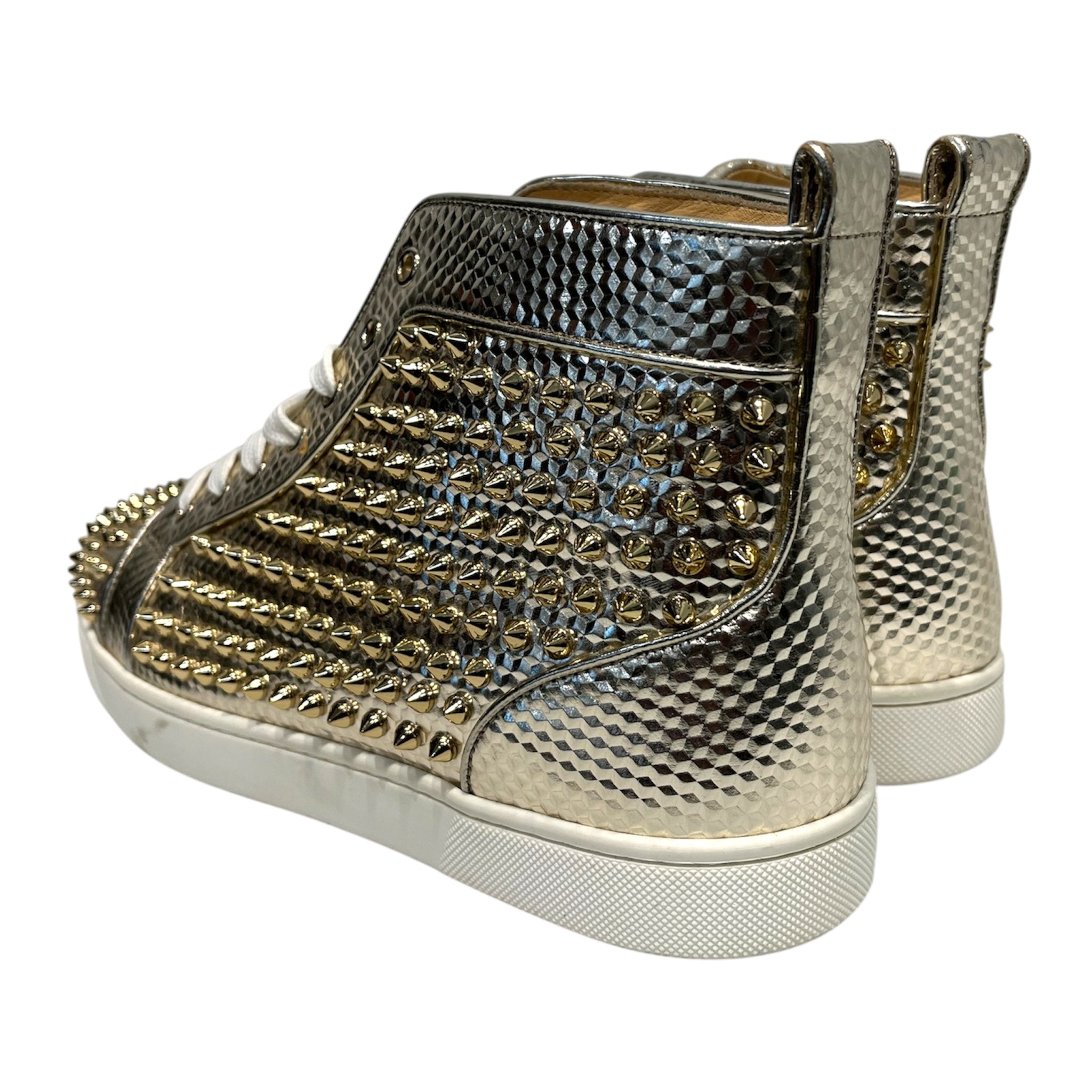 Christian Louboutin/Hi-Sneakers/EU 42.5/Leather/GLD/ view 2