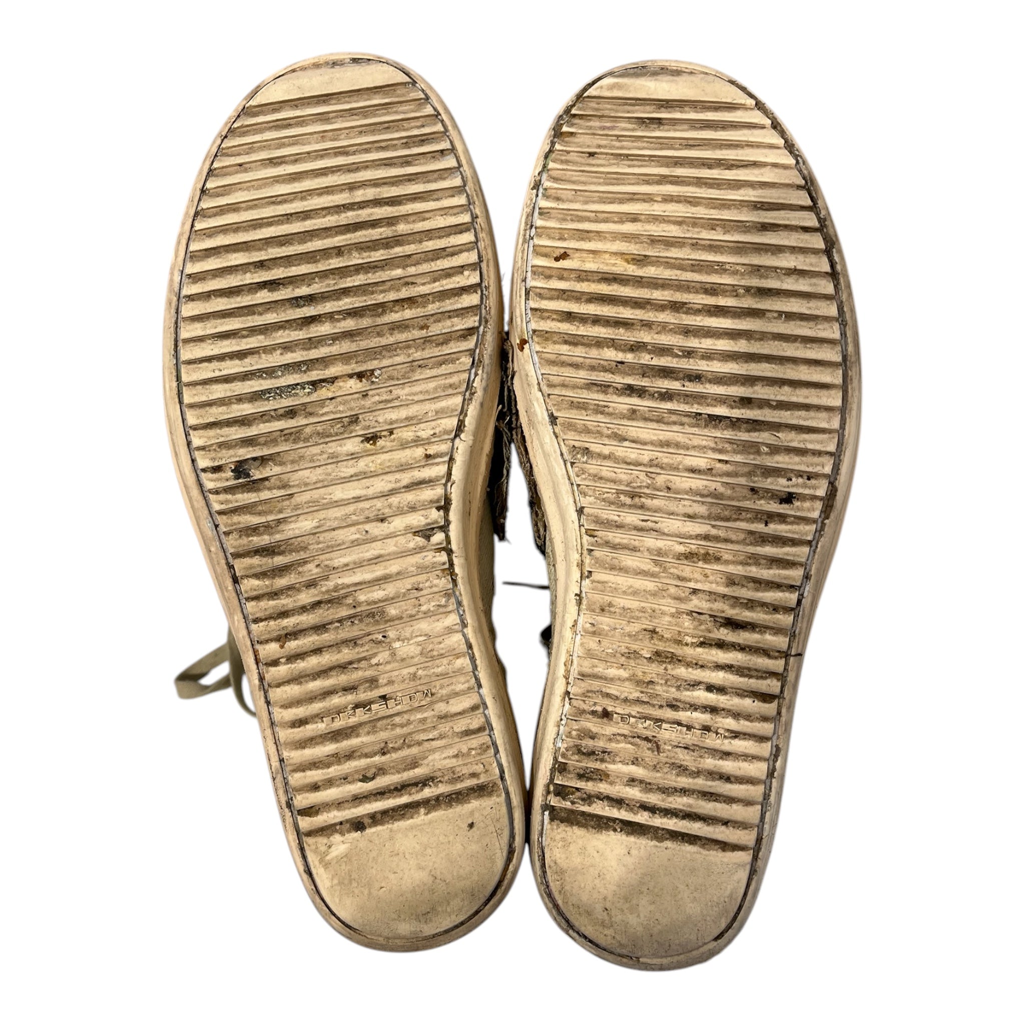 RICK OWENS DRKSHDW/Hi-Sneakers/EU 46/Cotton/CRM/ALIENS DRKSHDW RAMONES view 8