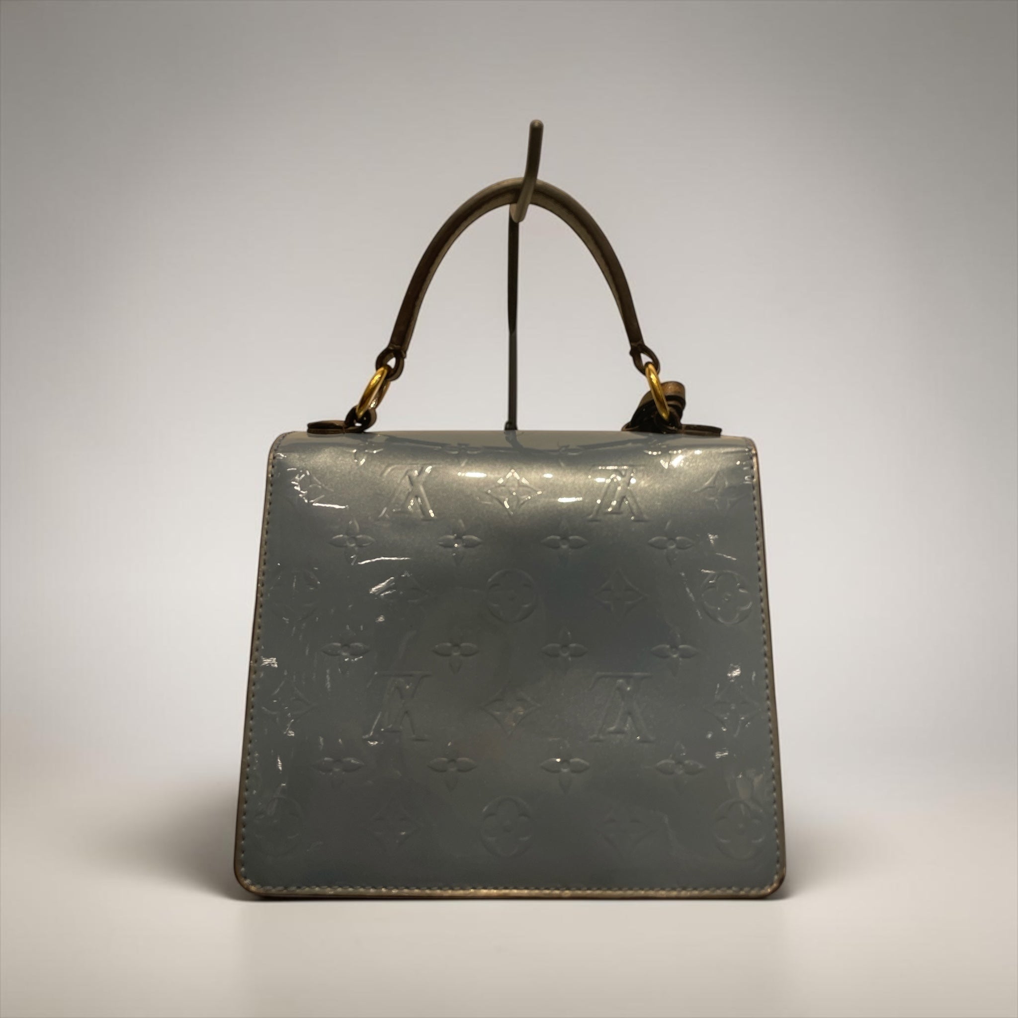 LOUIS VUITTON/Cross Body Bag/Monogram/Leather/BLU/SPRING STREET view 3