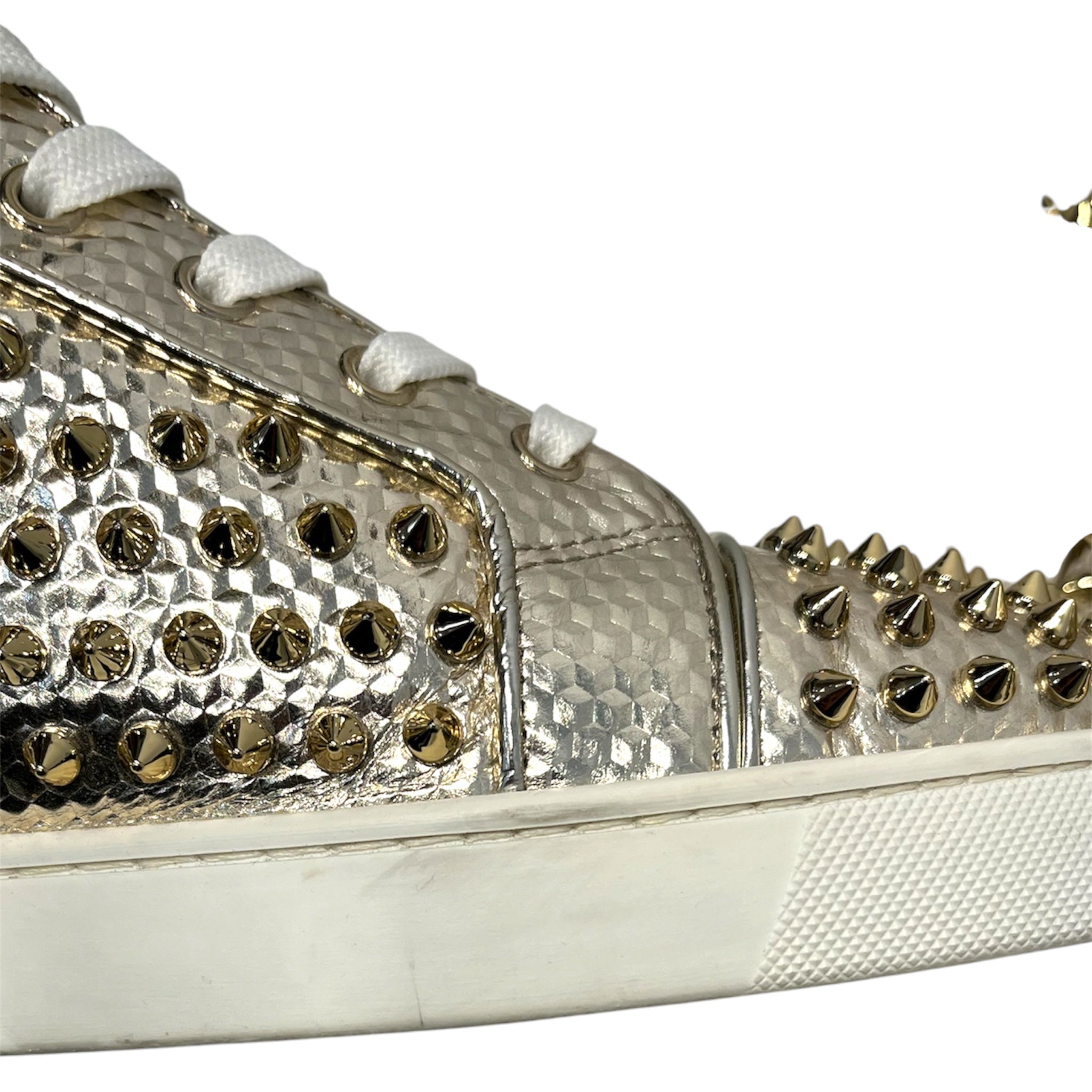Christian Louboutin/Hi-Sneakers/EU 42.5/Leather/GLD/ view 4
