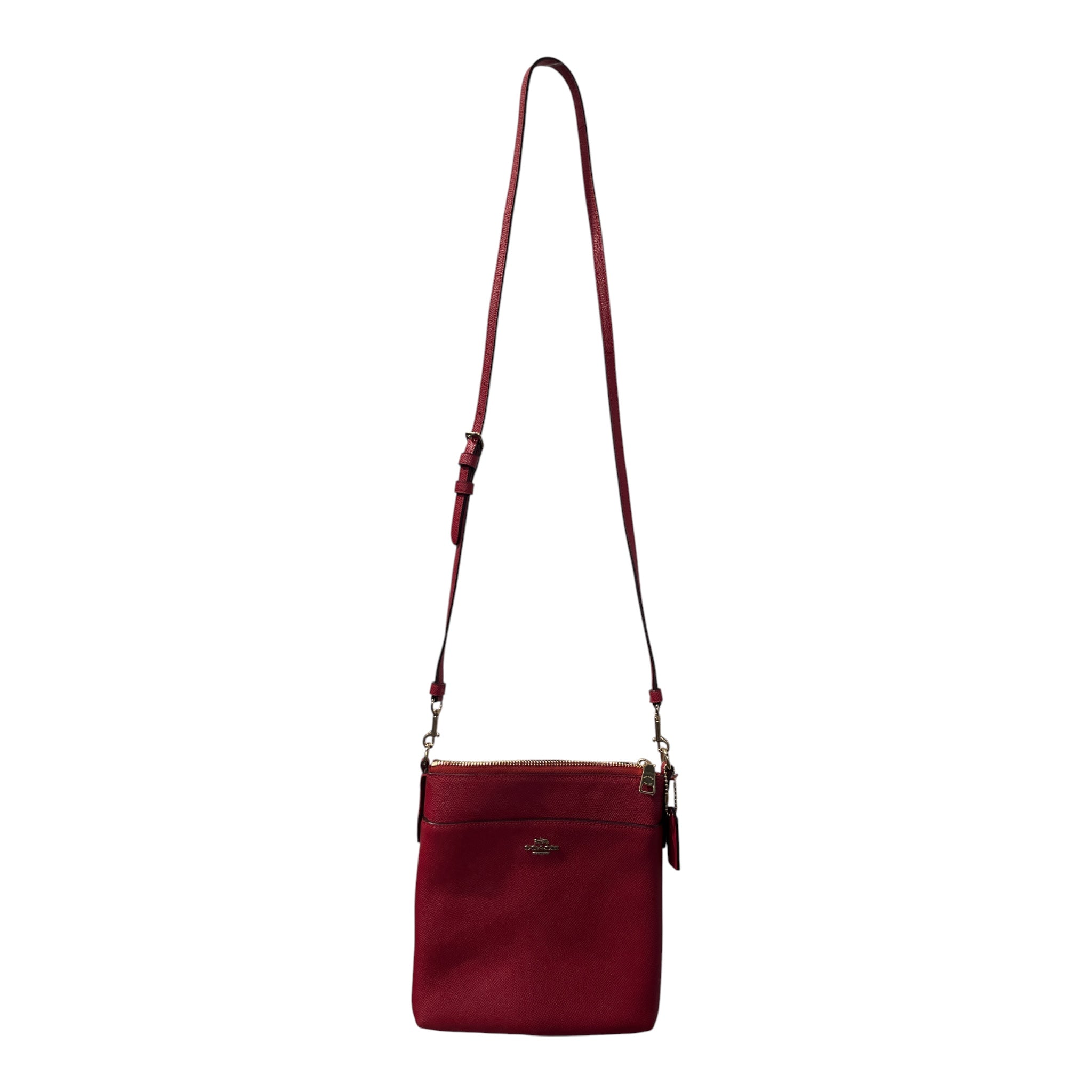 COACH/Cross Body Bag/Leather/RED/RED CROSSBODY view 1