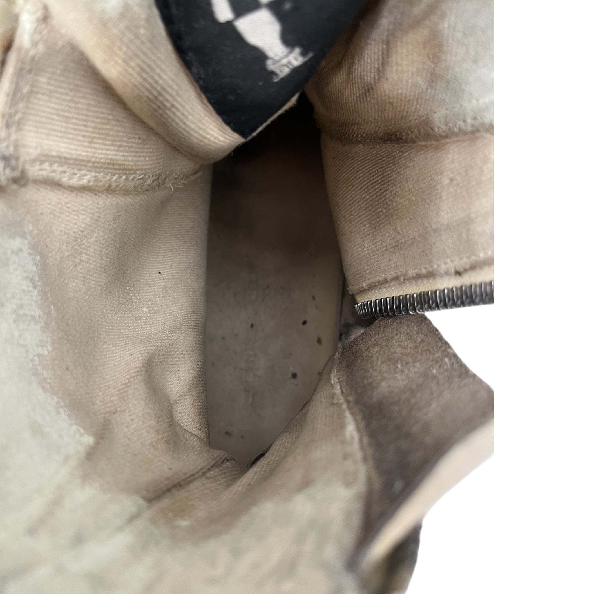 RICK OWENS DRKSHDW/Hi-Sneakers/EU 46/Cotton/CRM/ALIENS DRKSHDW RAMONES view 5