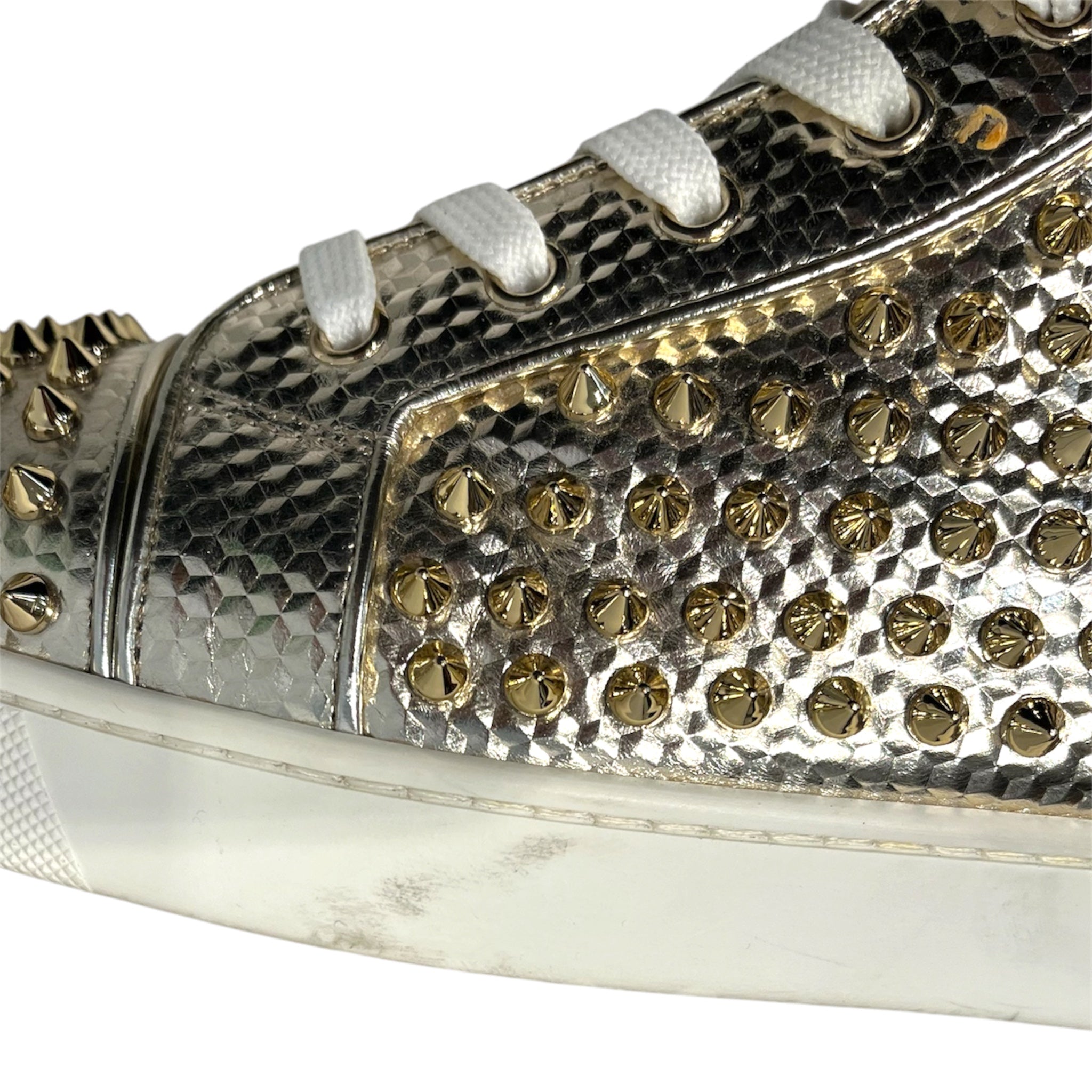 Christian Louboutin/Hi-Sneakers/EU 42.5/Leather/GLD/ view 5