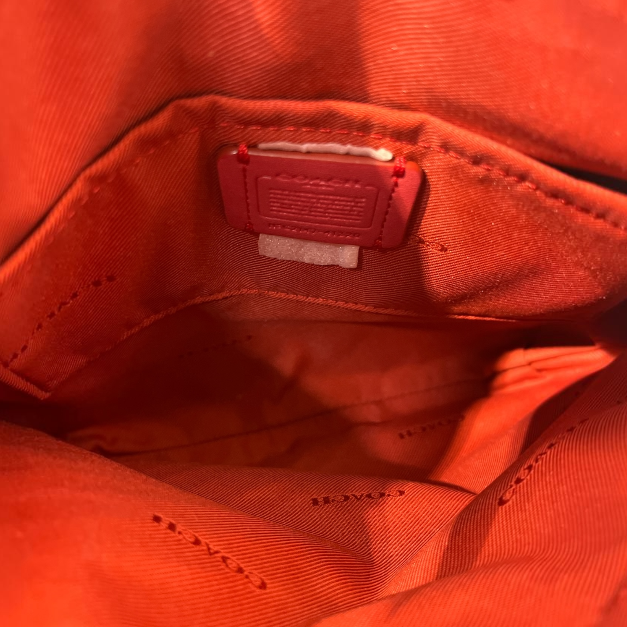 COACH/Cross Body Bag/Leather/RED/RED CROSSBODY view 4