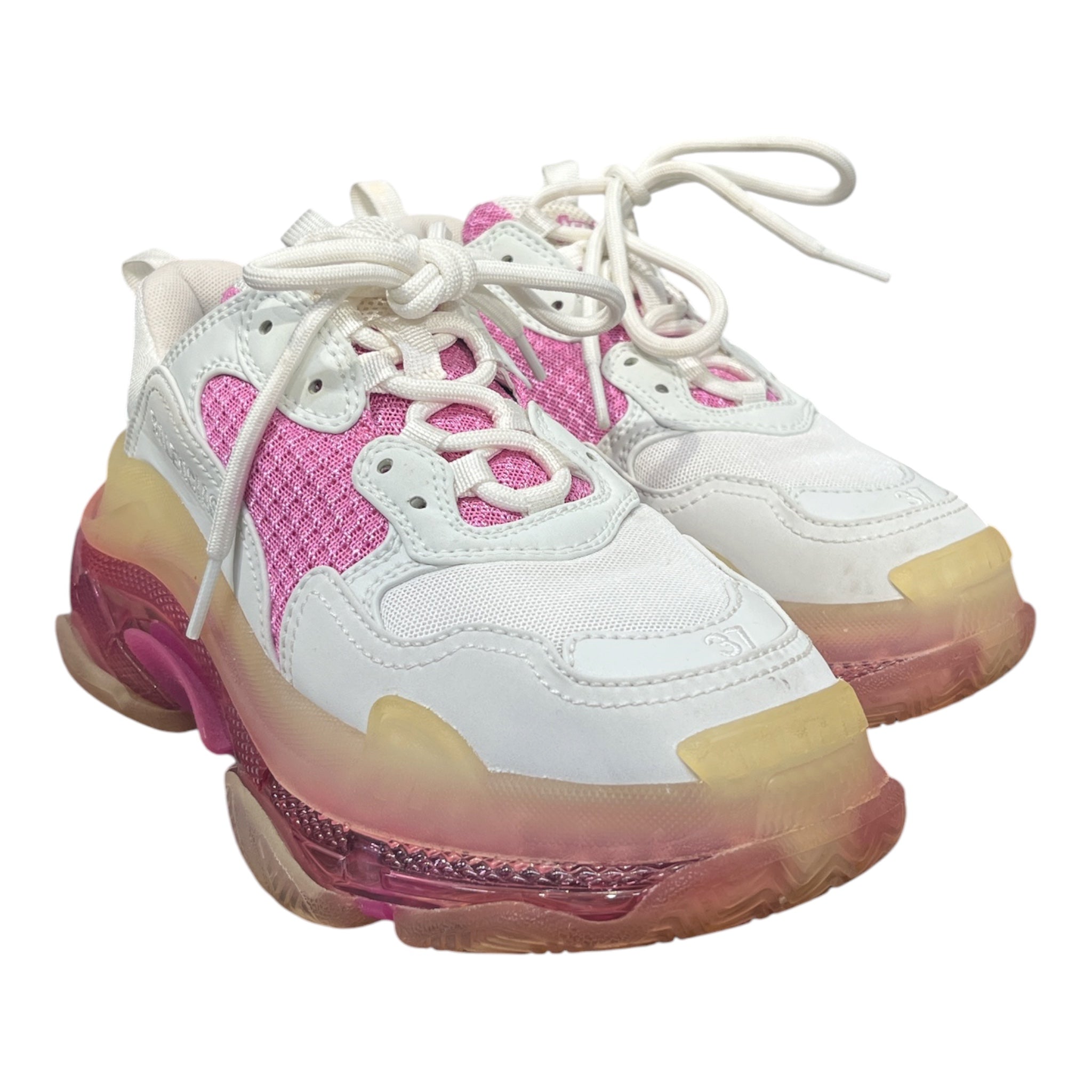 BALENCIAGA/Low-Sneakers/US 7/PNK/TRIPLE S view 1