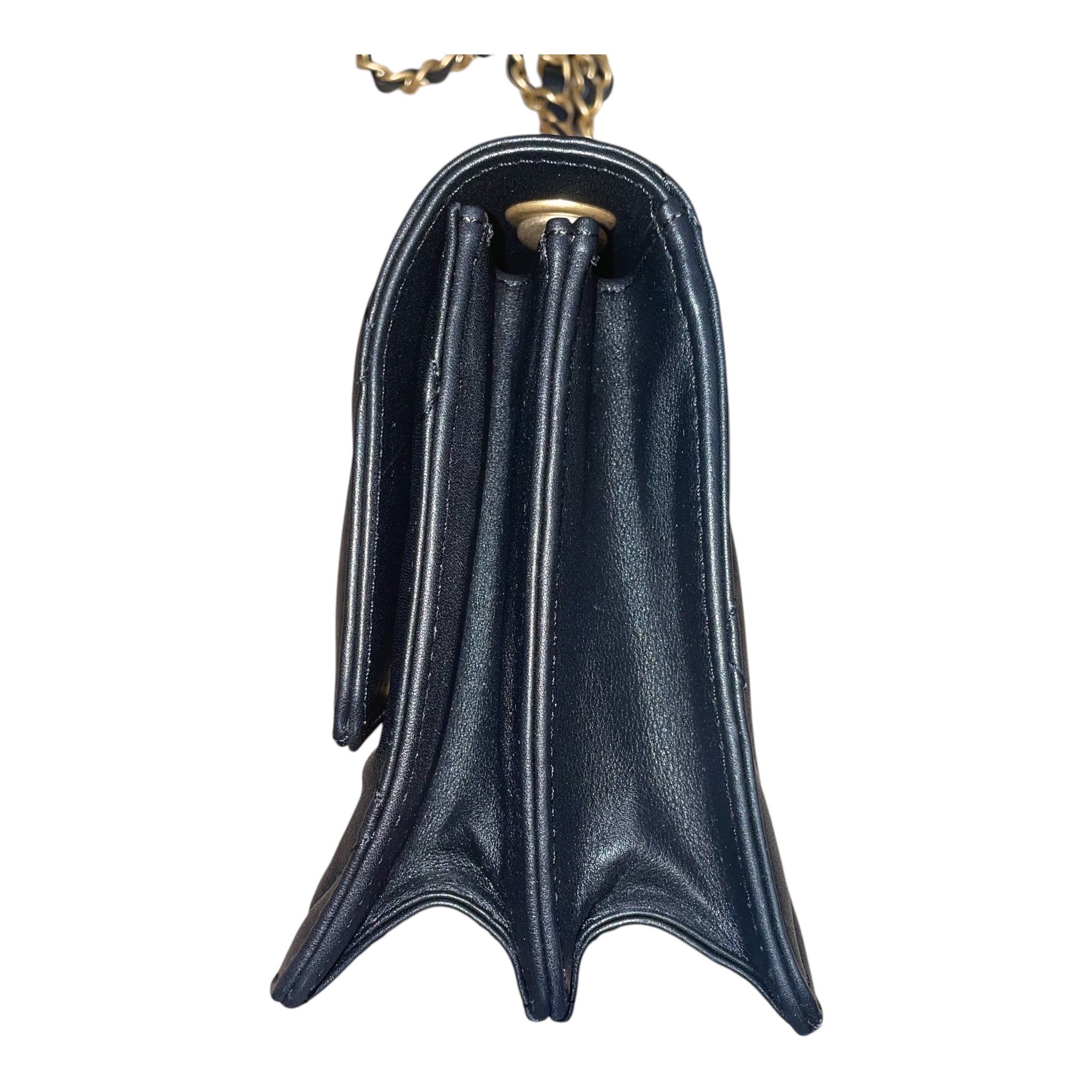 CHANEL/Hand Bag/Leather/BLK/gax4xpp4 view 7