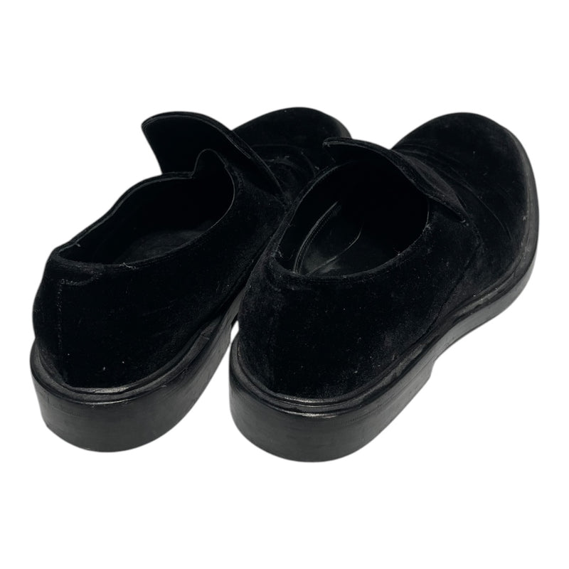 BALENCIAGA/Dress Shoes/EU 40/Velour/BLK/ALL BLACK