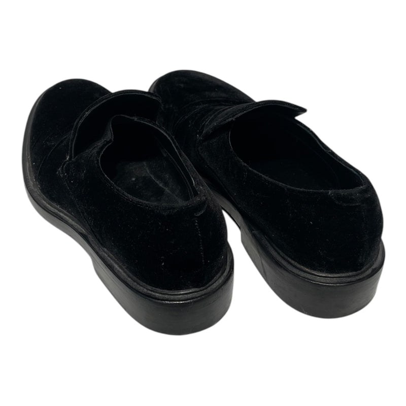BALENCIAGA/Dress Shoes/EU 40/Velour/BLK/ALL BLACK