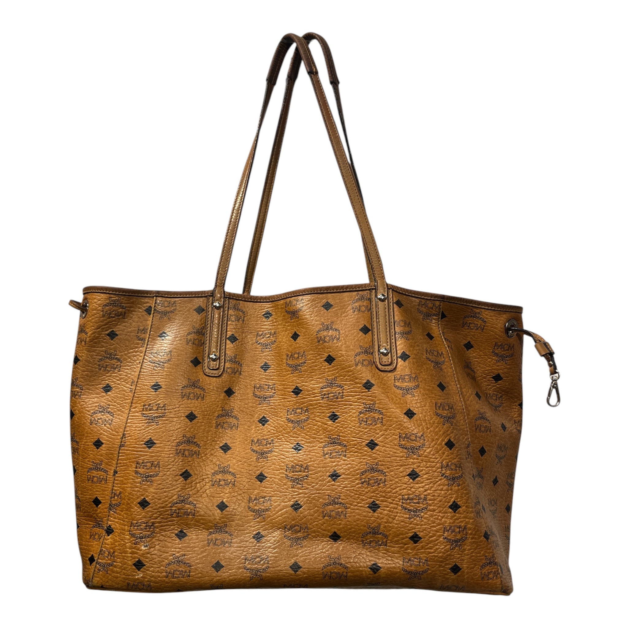 MCM/Tote Bag/Monogram/CML/MCM COGNAC VISETOS CANVAS view 2