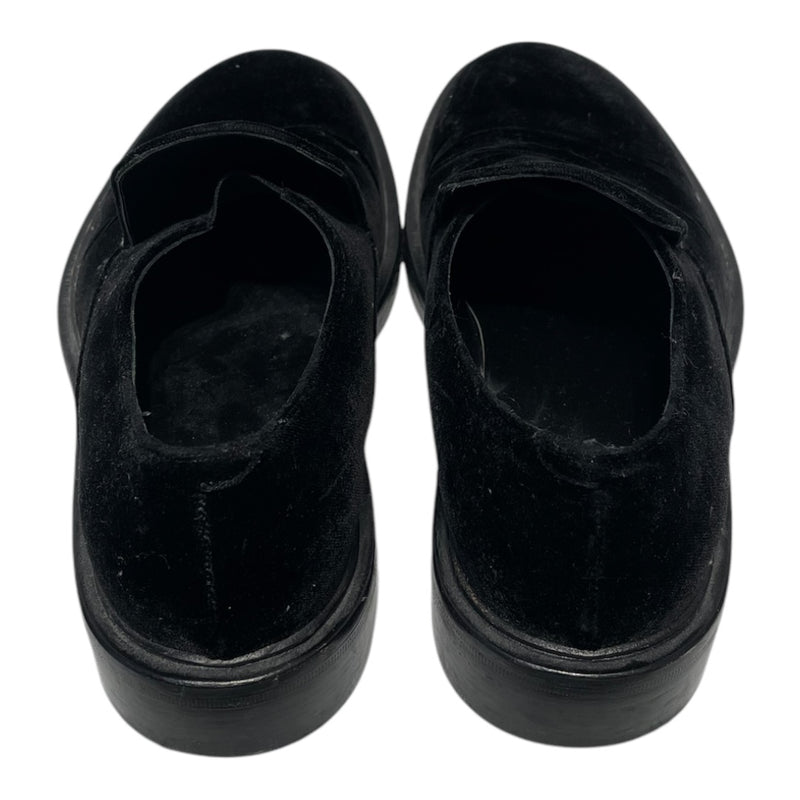 BALENCIAGA/Dress Shoes/EU 40/Velour/BLK/ALL BLACK
