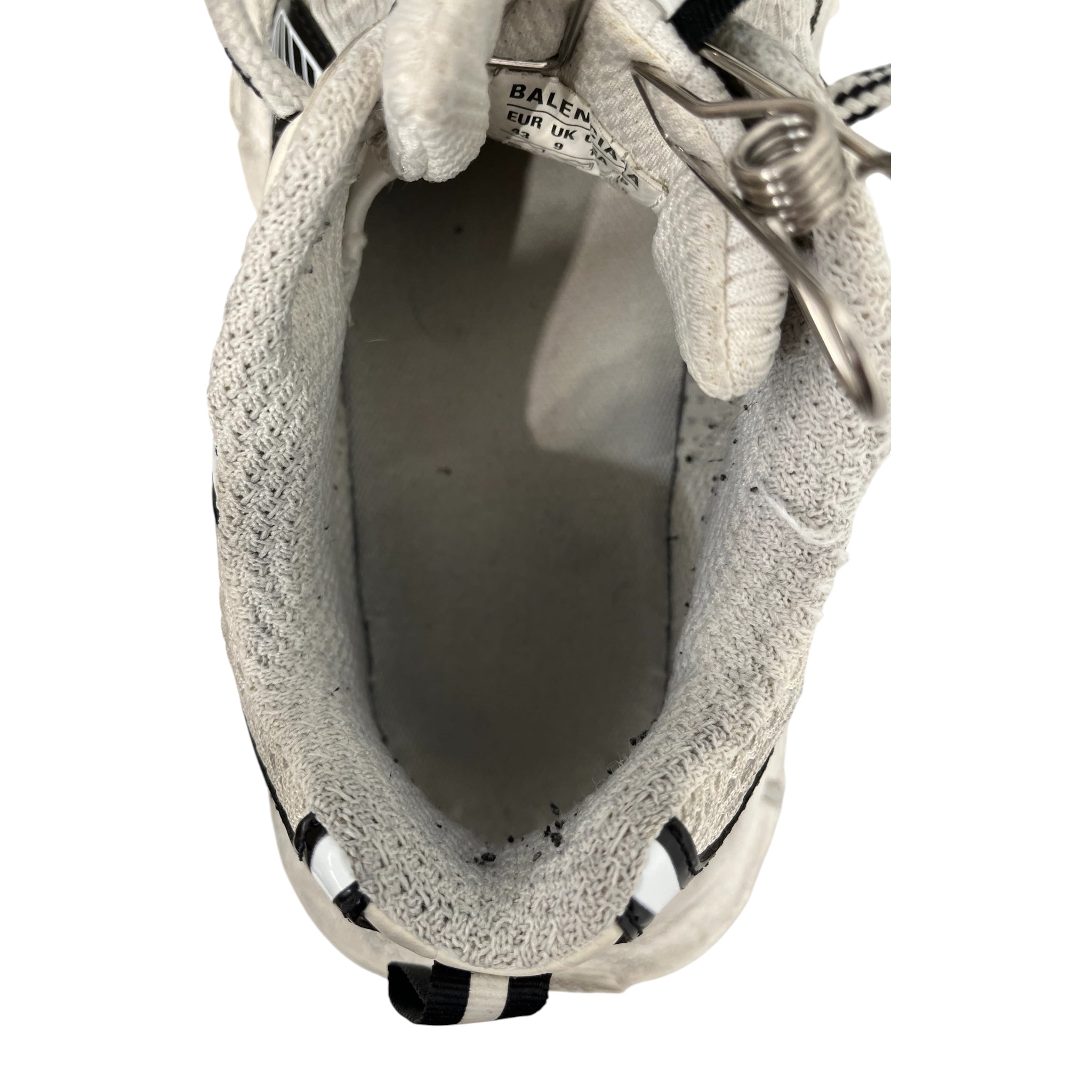 BALENCIAGA/Low-Sneakers/EU 43/Cotton/WHT/BALENCIAGA 3XL LACE WRAP view 4