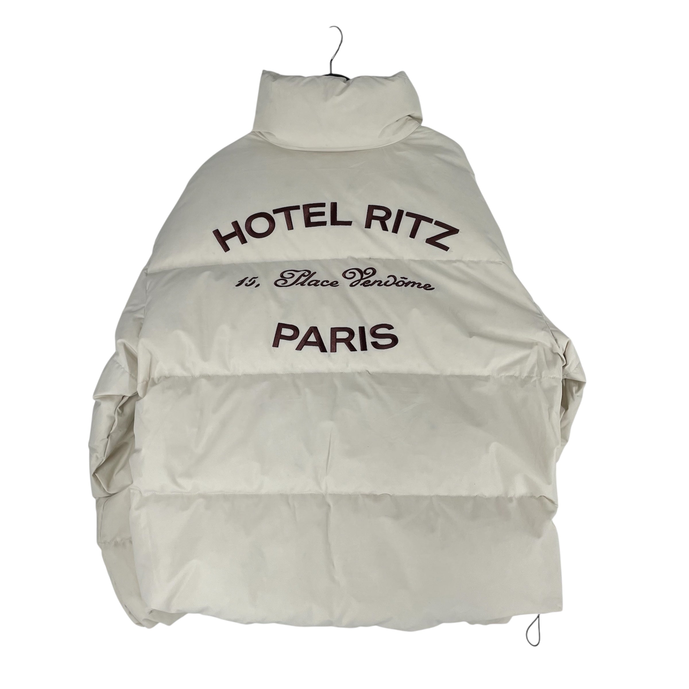 FRAME/Puffer Jkt/L/Polyester/CRM/RITZ view 2