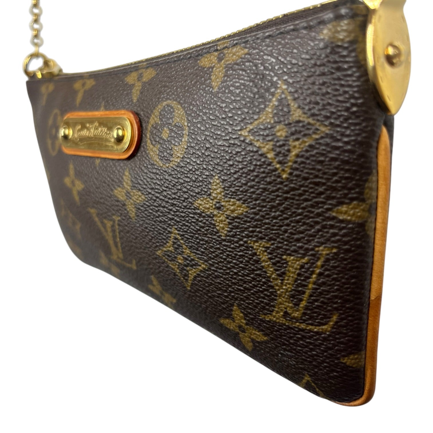 LOUIS VUITTON/Pouch/Monogram/Leather/BRW/Pochette Milla MM Pouch view 5