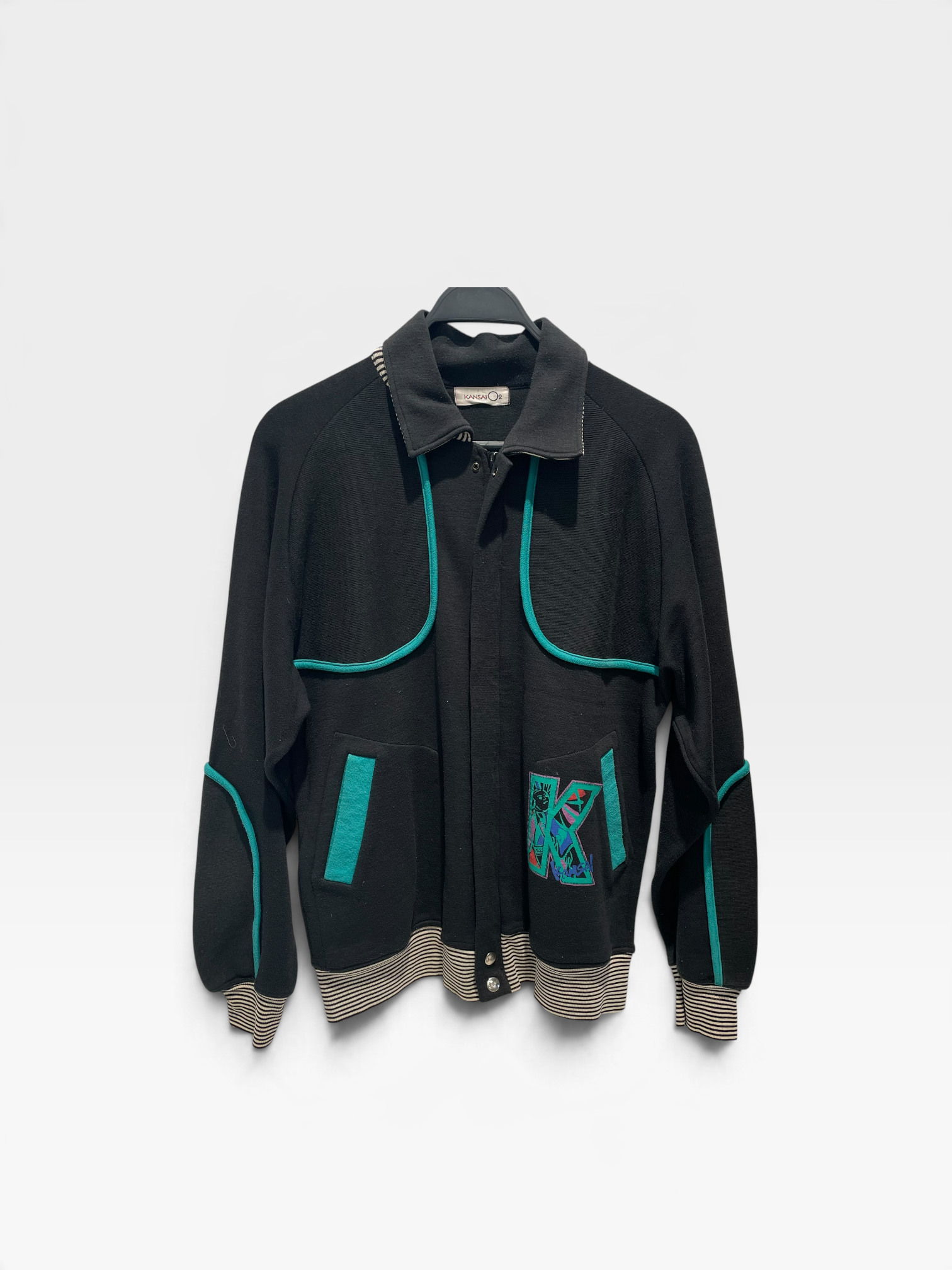 KANSAI/Sweatshirt/M/Graphic/Cotton/BLK/Zip Up Sweatshirt view 1