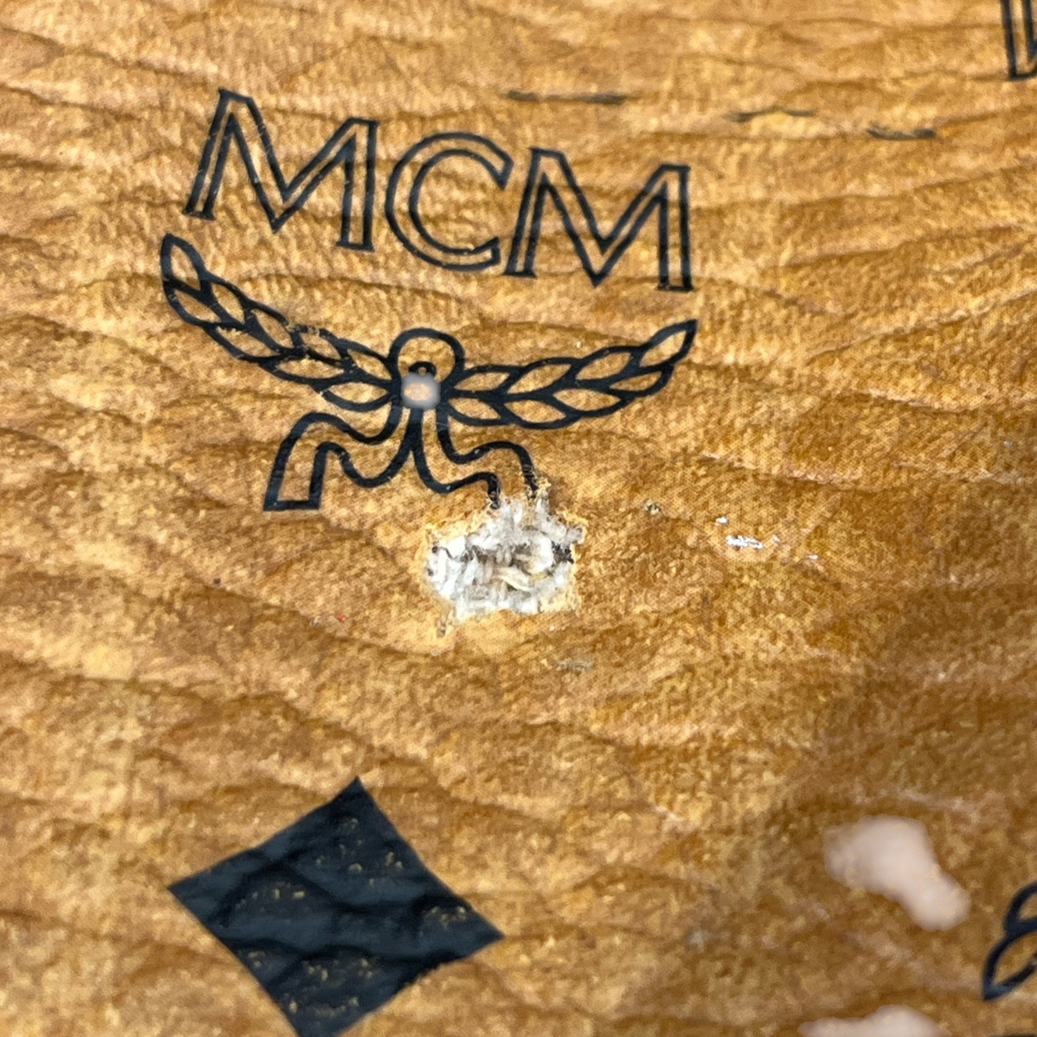MCM/Tote Bag/Monogram/CML/MCM COGNAC VISETOS CANVAS view 9