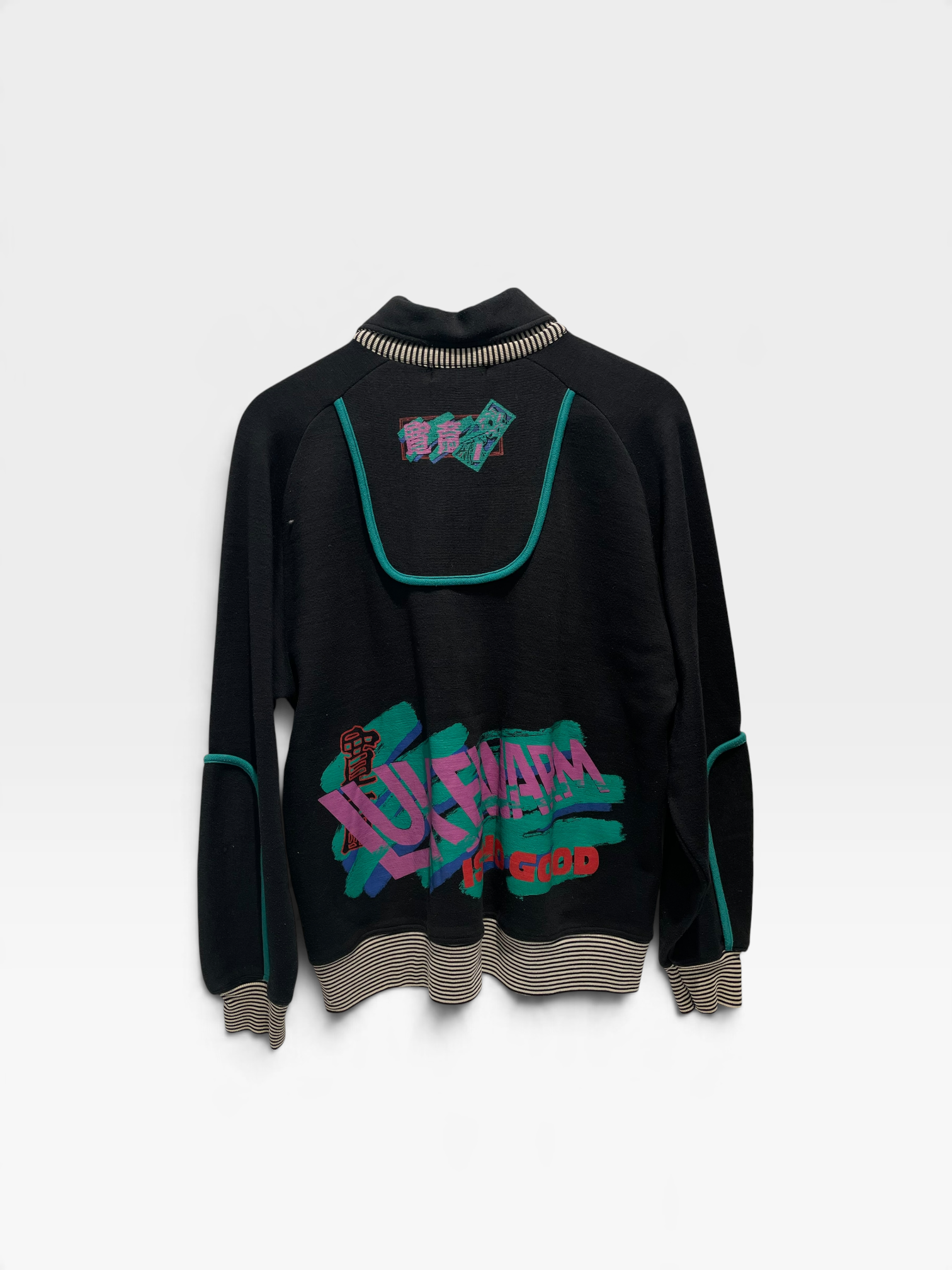 KANSAI/Sweatshirt/M/Graphic/Cotton/BLK/Zip Up Sweatshirt view 2