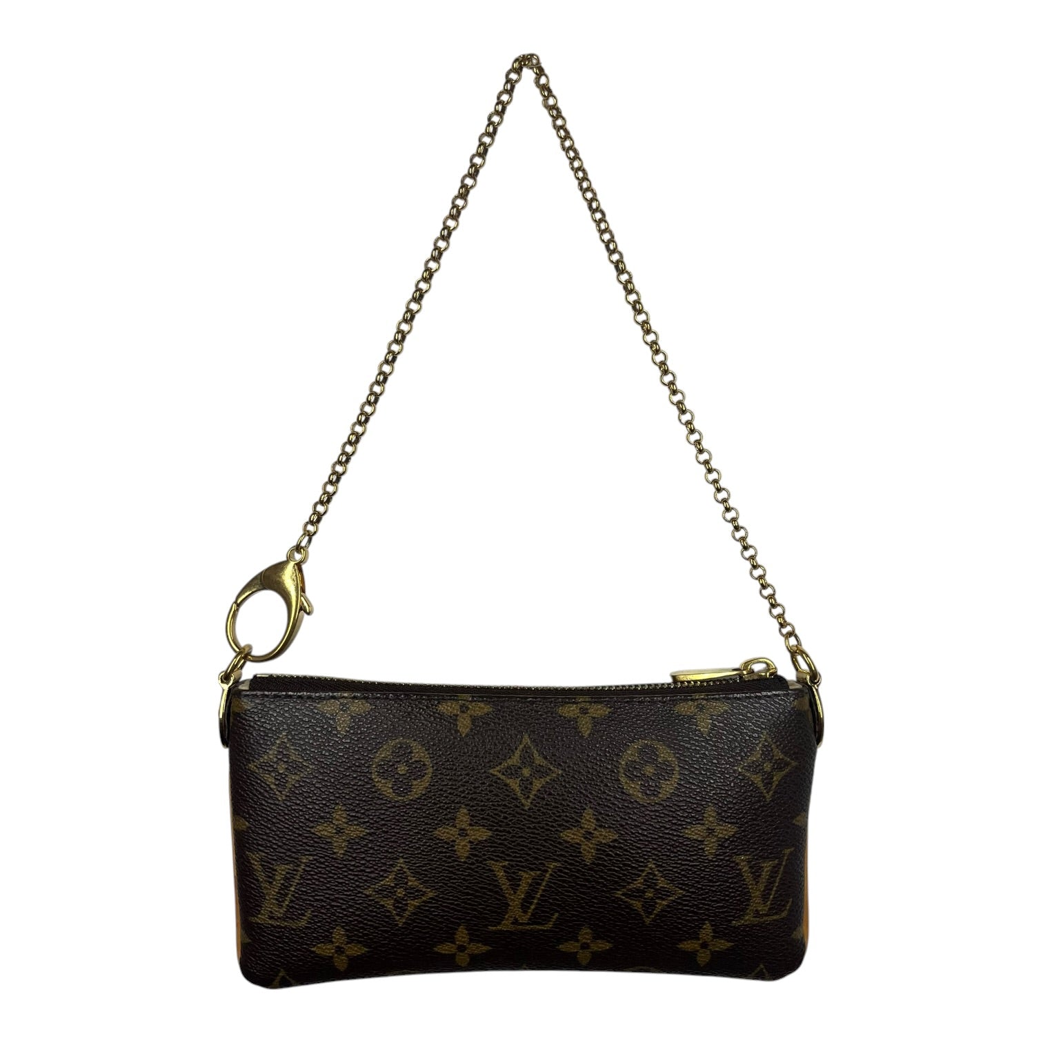 LOUIS VUITTON/Pouch/Monogram/Leather/BRW/Pochette Milla MM Pouch view 2