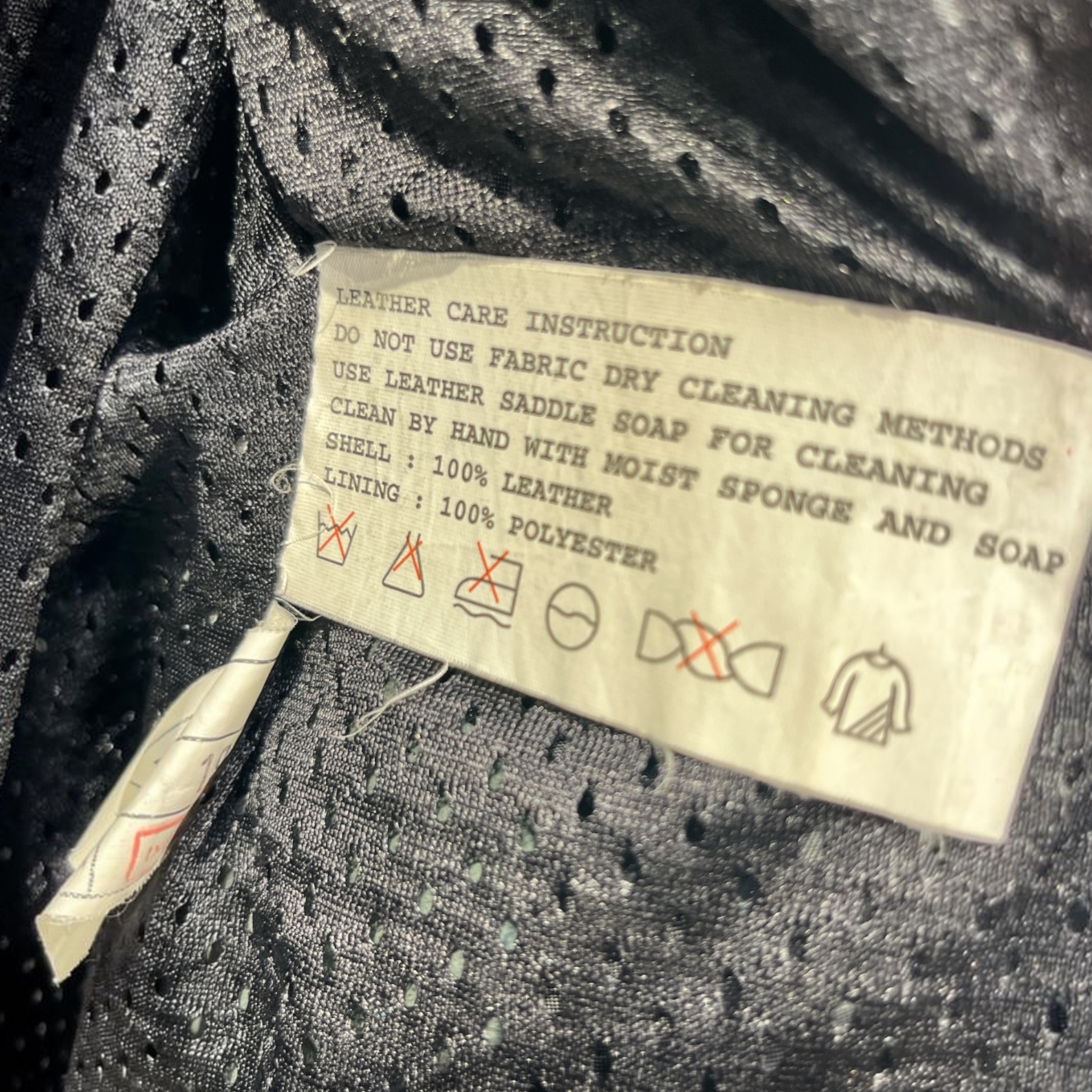Klark Teknik/Riders Jkt (S)/46/Leather/BLK/armoured riders jacket view 5