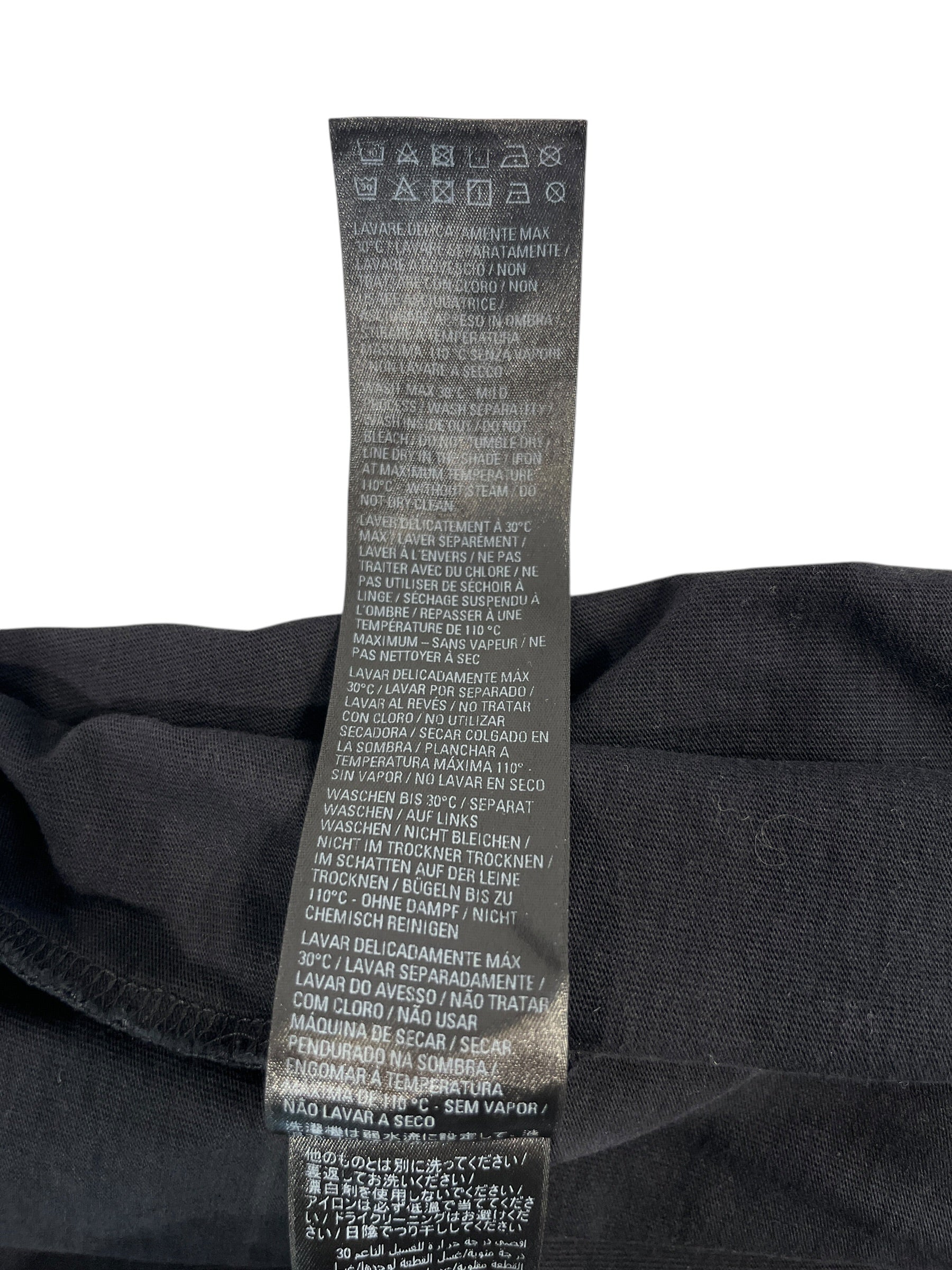BALENCIAGA/T-Shirt/10/Cotton/BLK/CAMPAIGN TEE view 5