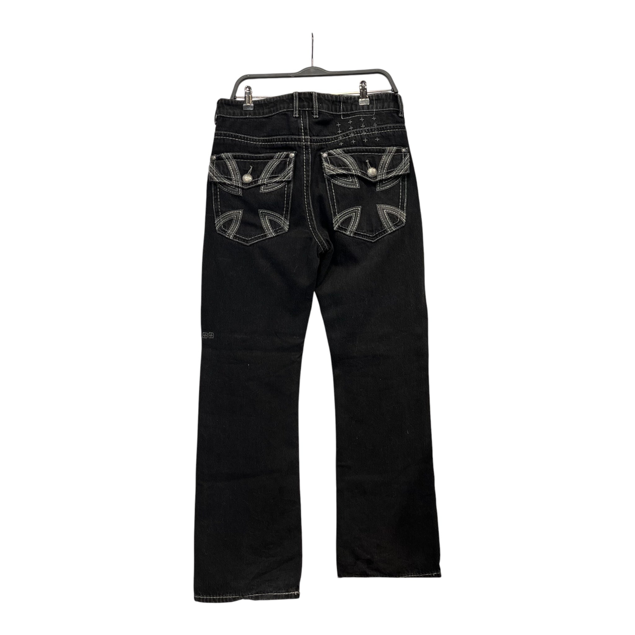 ksubi/Straight Pants/29/Denim/BLK/Alice Hardcoure Couture view 2
