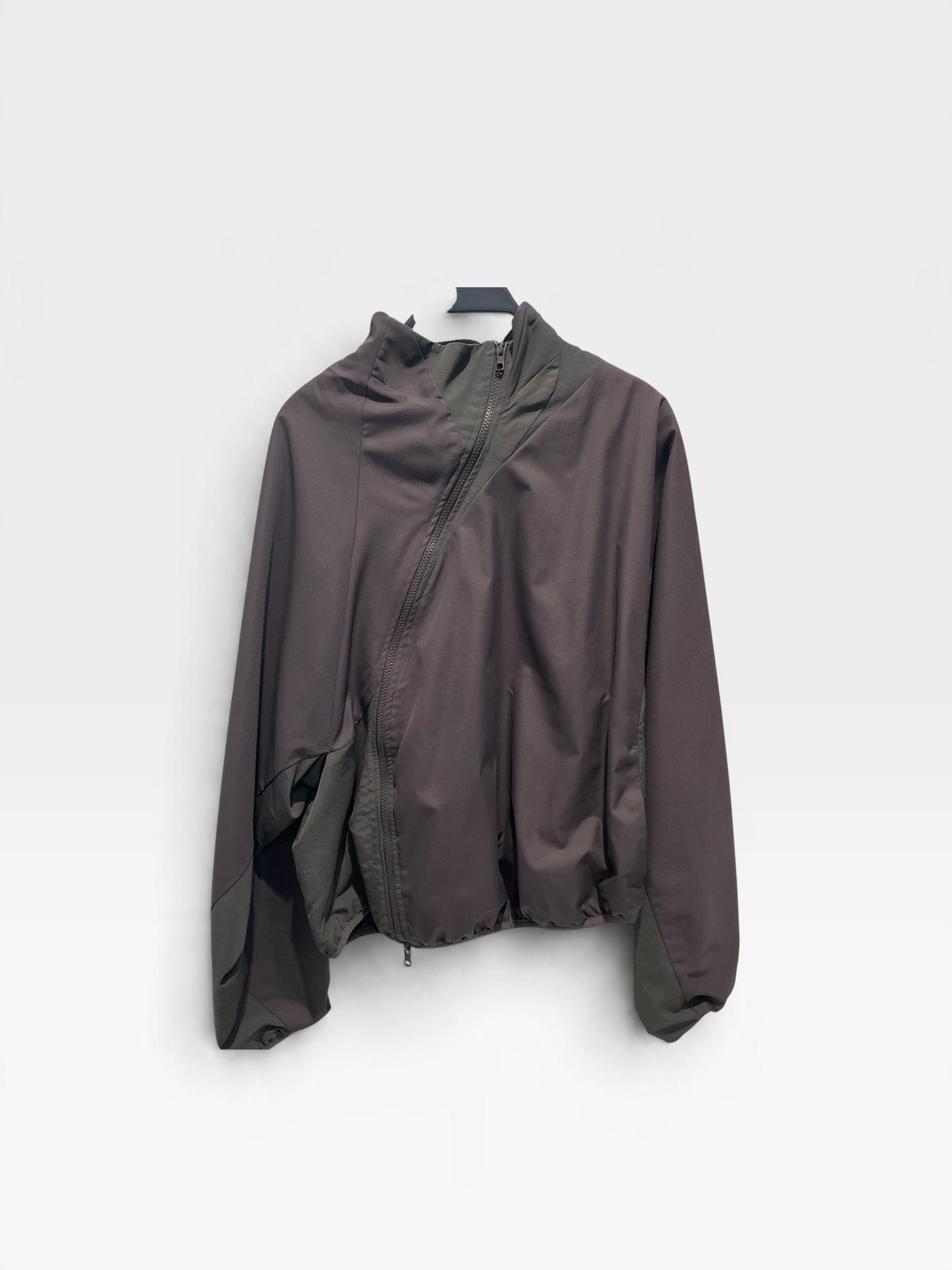 POST ARCHIVE FACTION/Jacket/M/Polyester/BRW/asymmetrical windbreaker view 1
