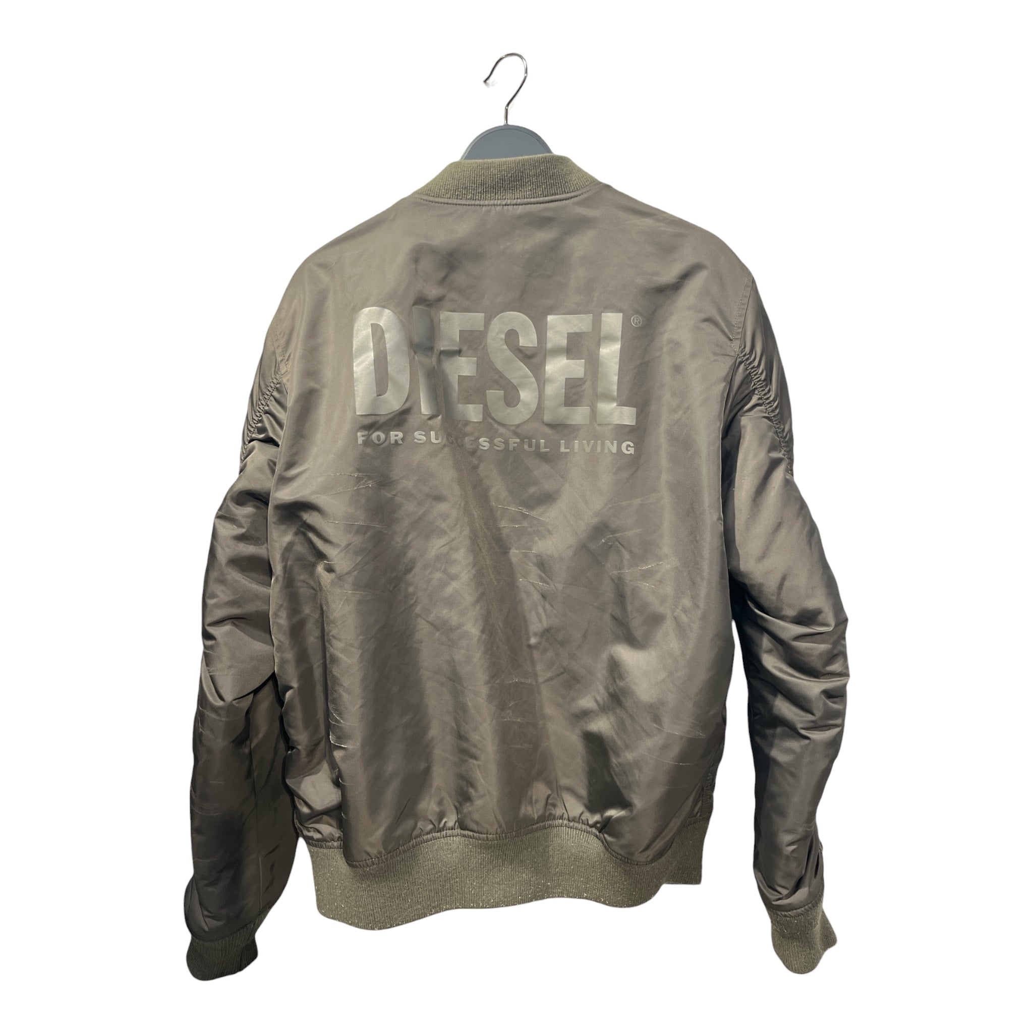 DIESEL/Military Jkt/L/Nylon/GRN/ view 2