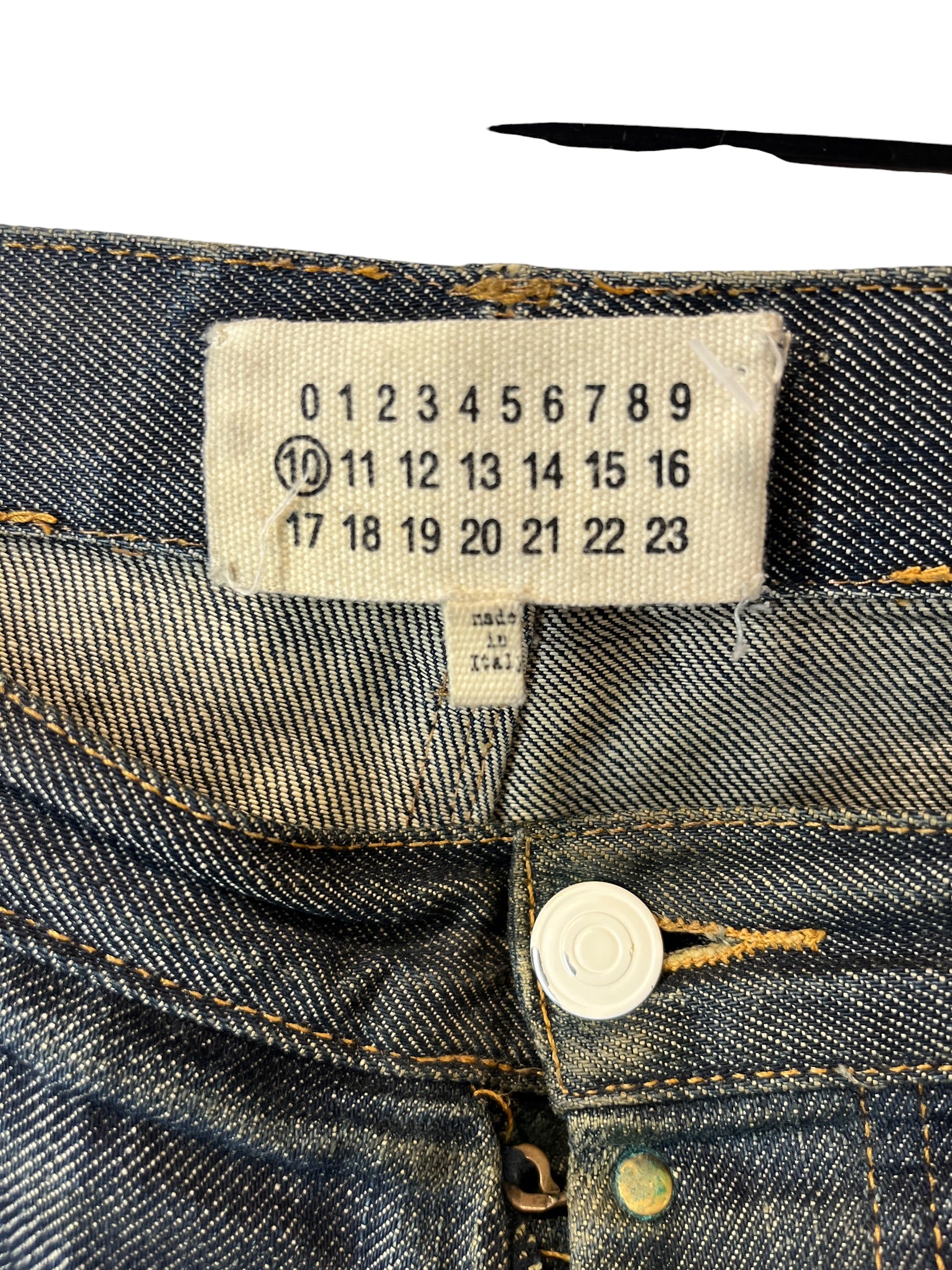 Maison Margiela/Straight Pants/50/Denim/NVY/ view 3
