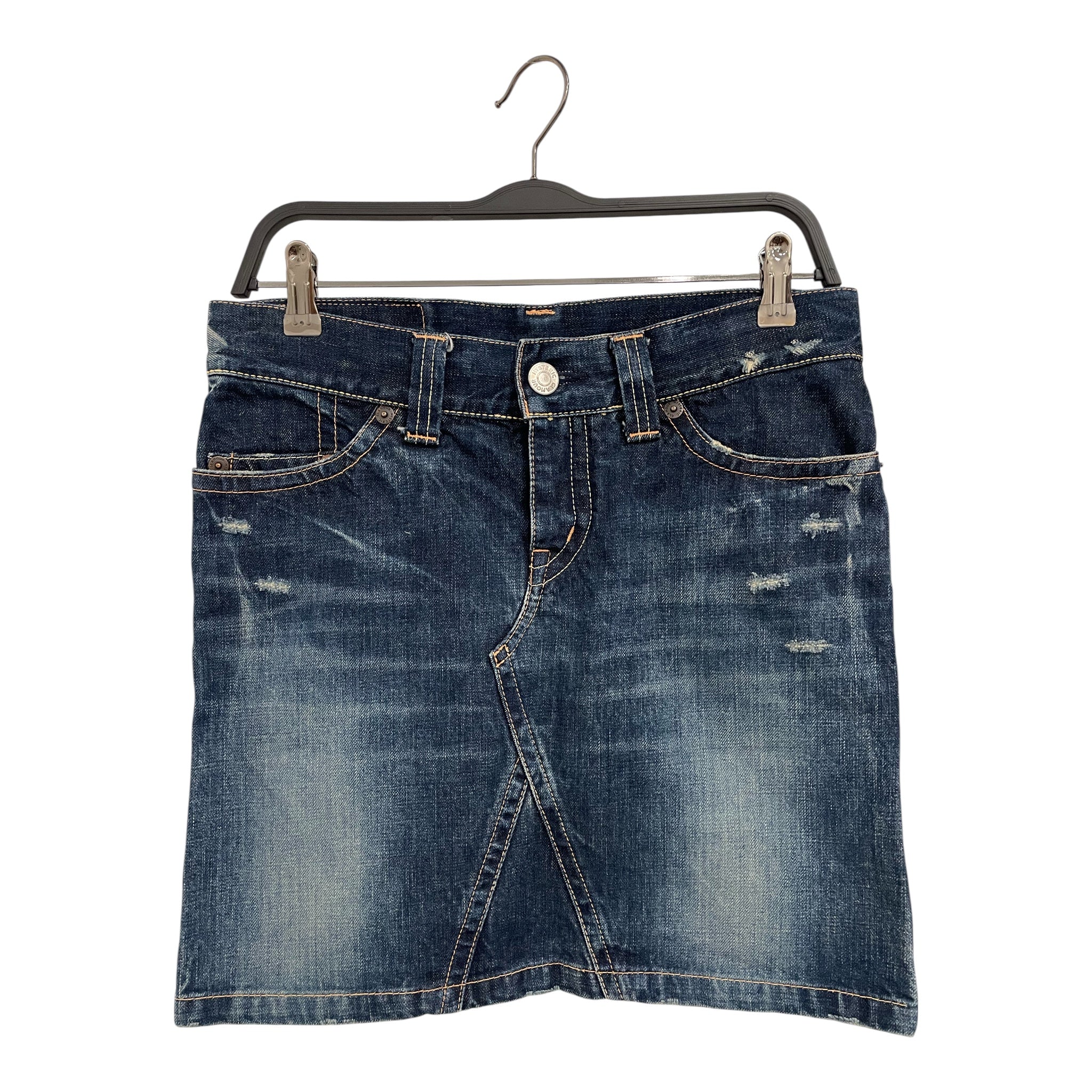 Hysterics/Skirt/Denim/BLU/CHILLING PATCH view 1