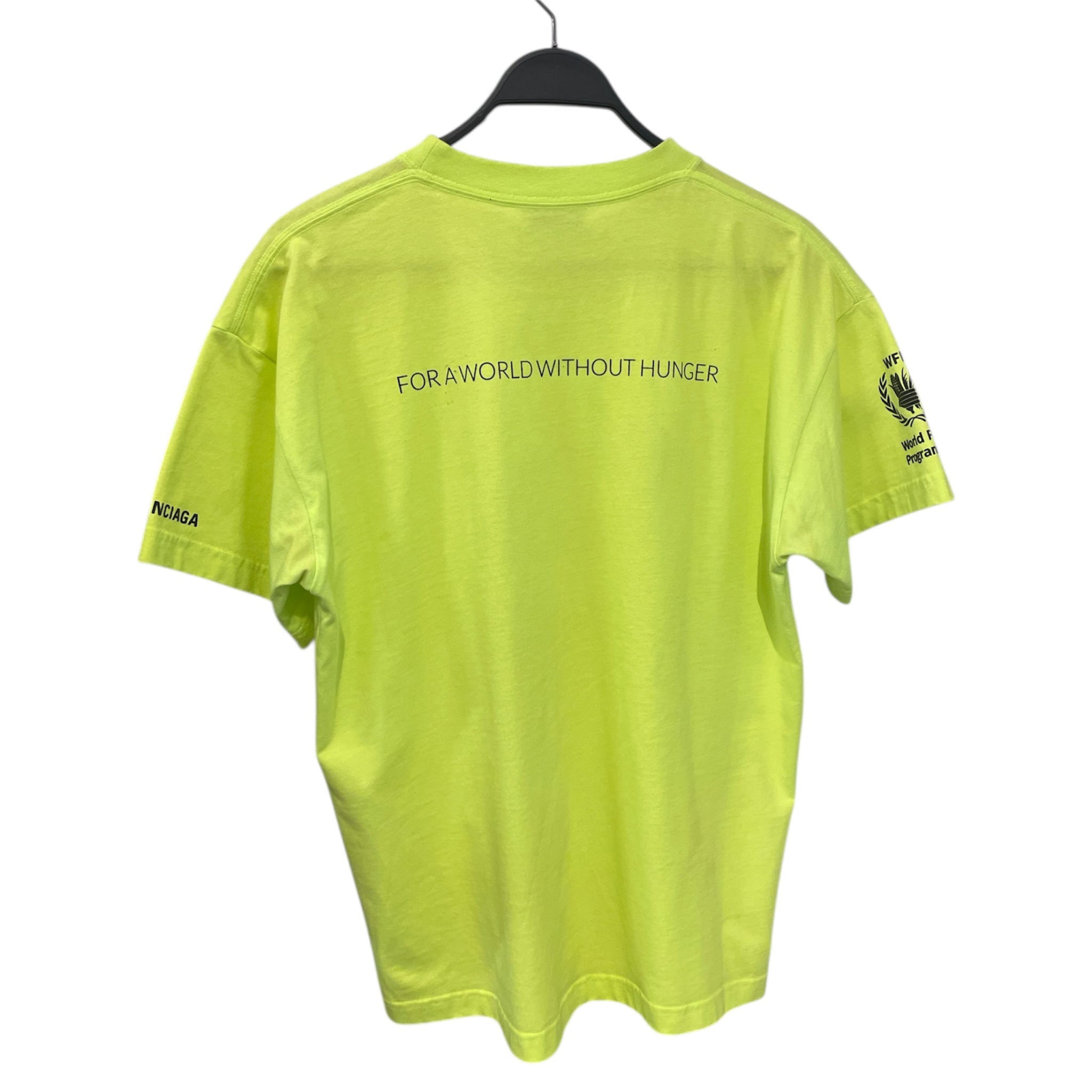 BALENCIAGA/T-Shirt/S/Cotton/YEL/WORLD FOOD [ROGRAM view 2