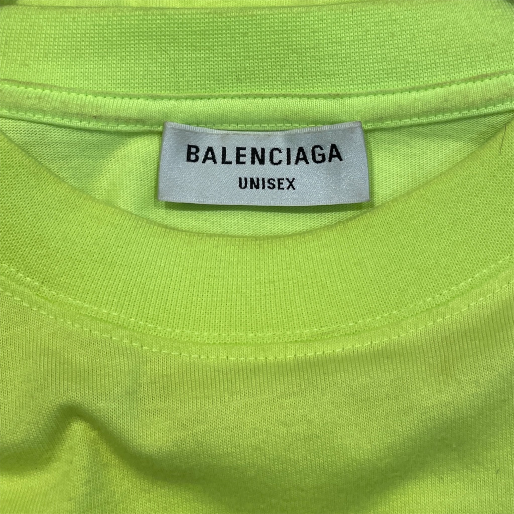 BALENCIAGA/T-Shirt/S/Cotton/YEL/WORLD FOOD [ROGRAM view 4