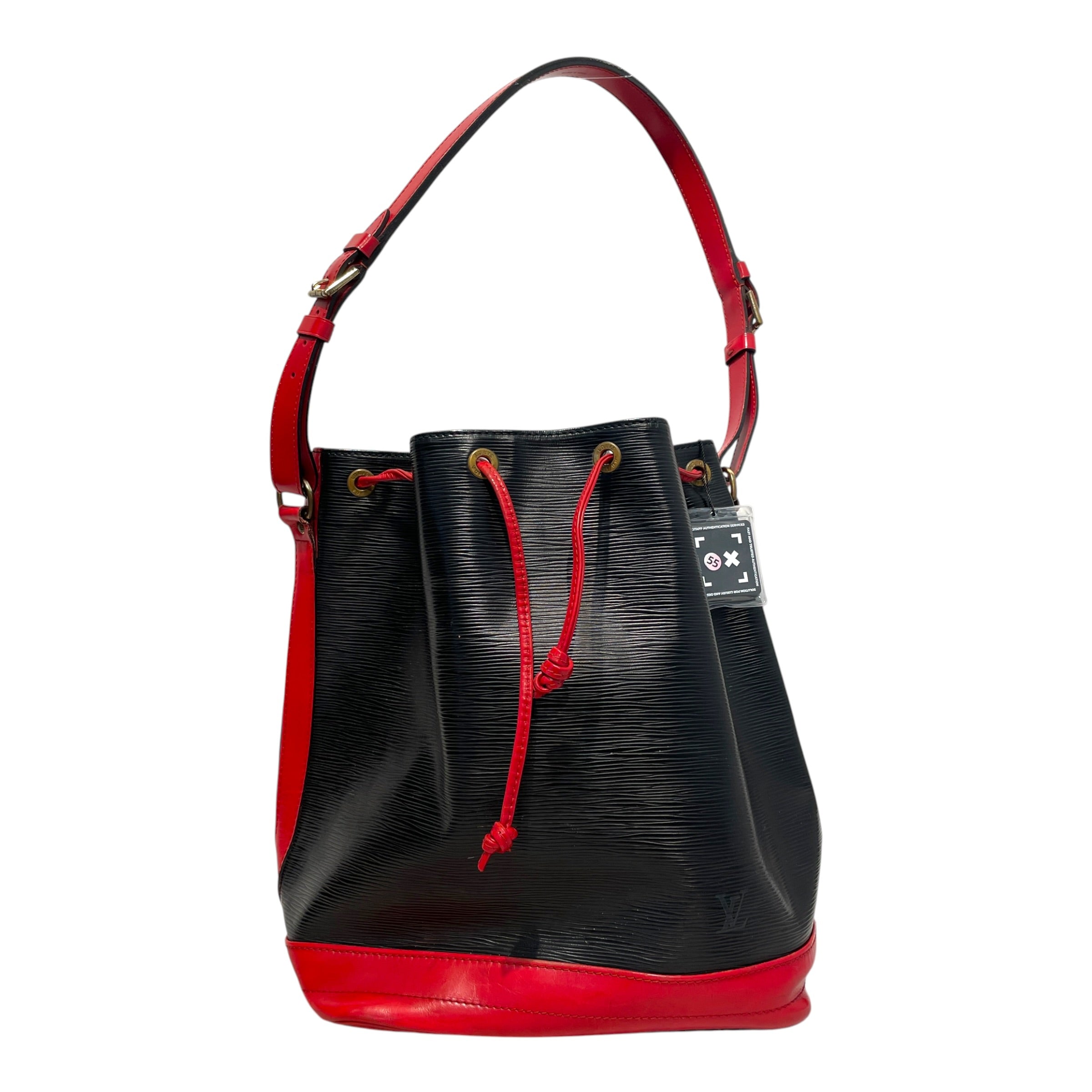LOUIS VUITTON/Bag/Leather/BLK/Epi Noe Bucket Shoulder Bag view 1