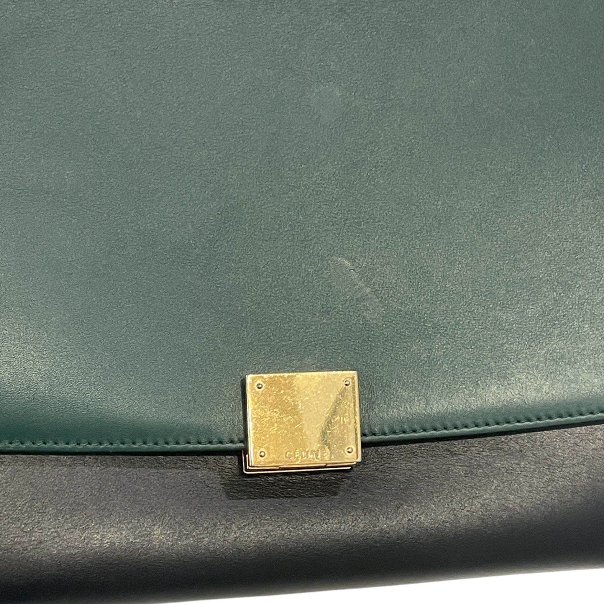 CELINE/Hand Bag/Leather/GRN/6VXGK9M view 3