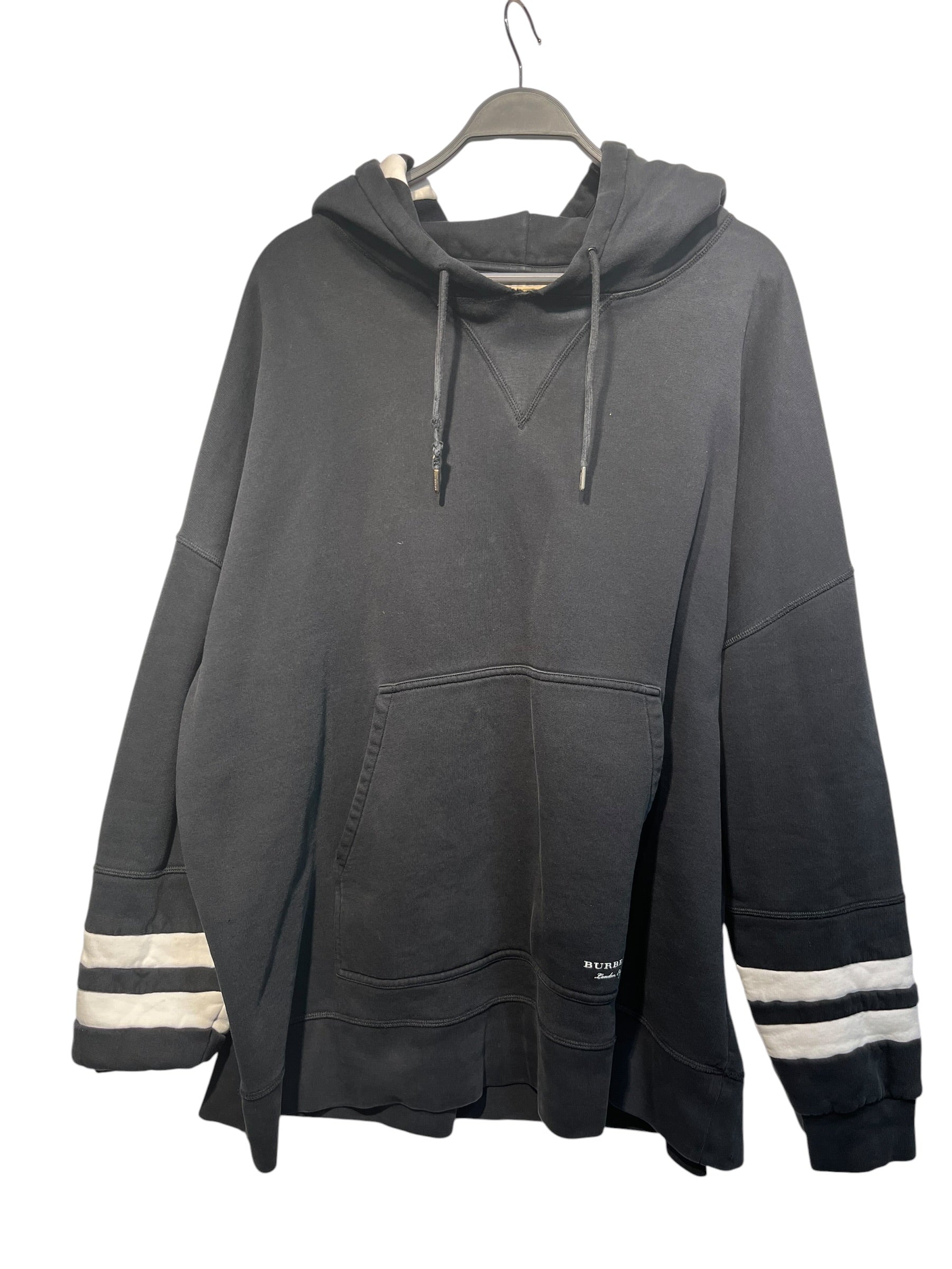 BURBERRY LONDON/Hoodie/XXL/Cotton/BLK/ view 1