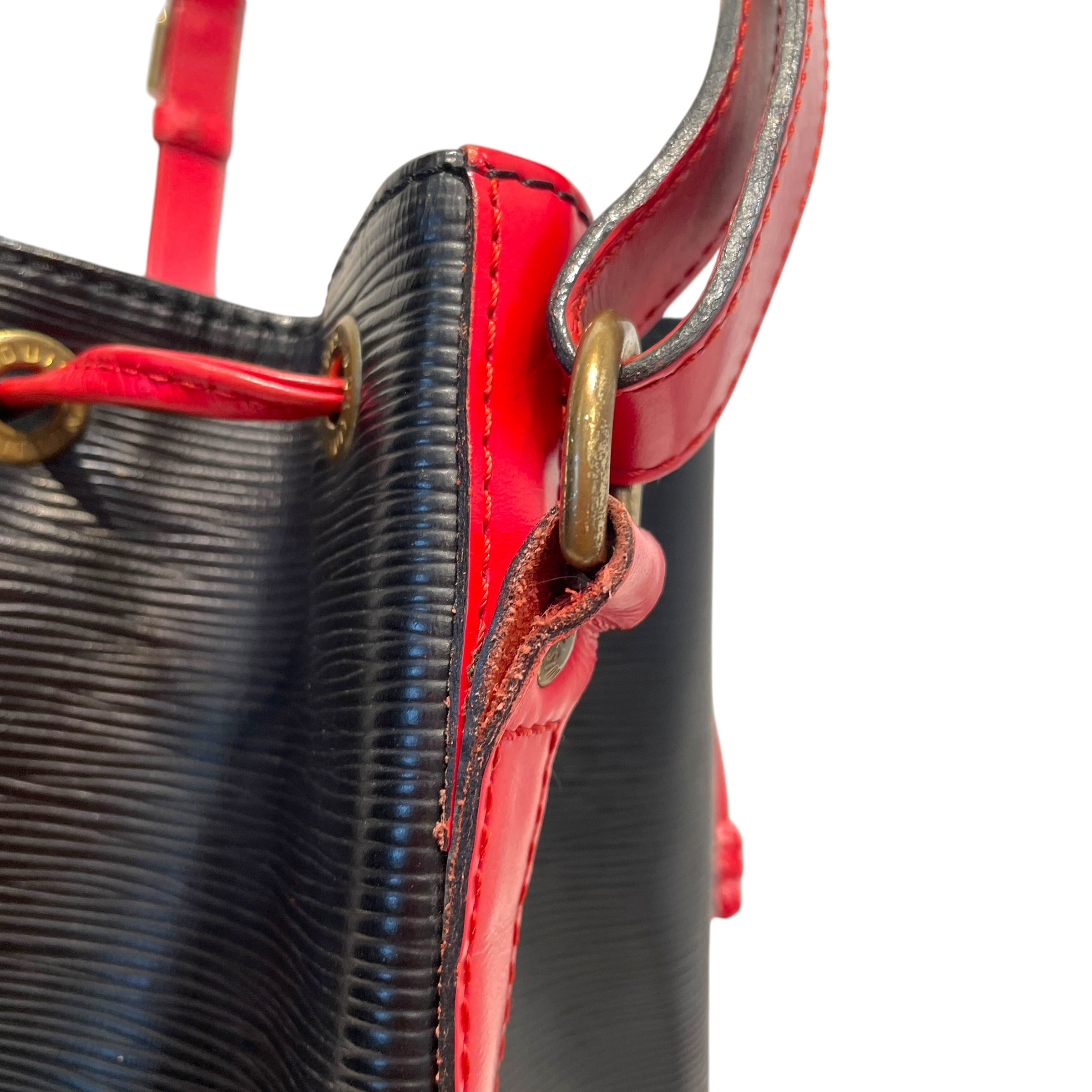 LOUIS VUITTON/Bag/Leather/BLK/Epi Noe Bucket Shoulder Bag view 4