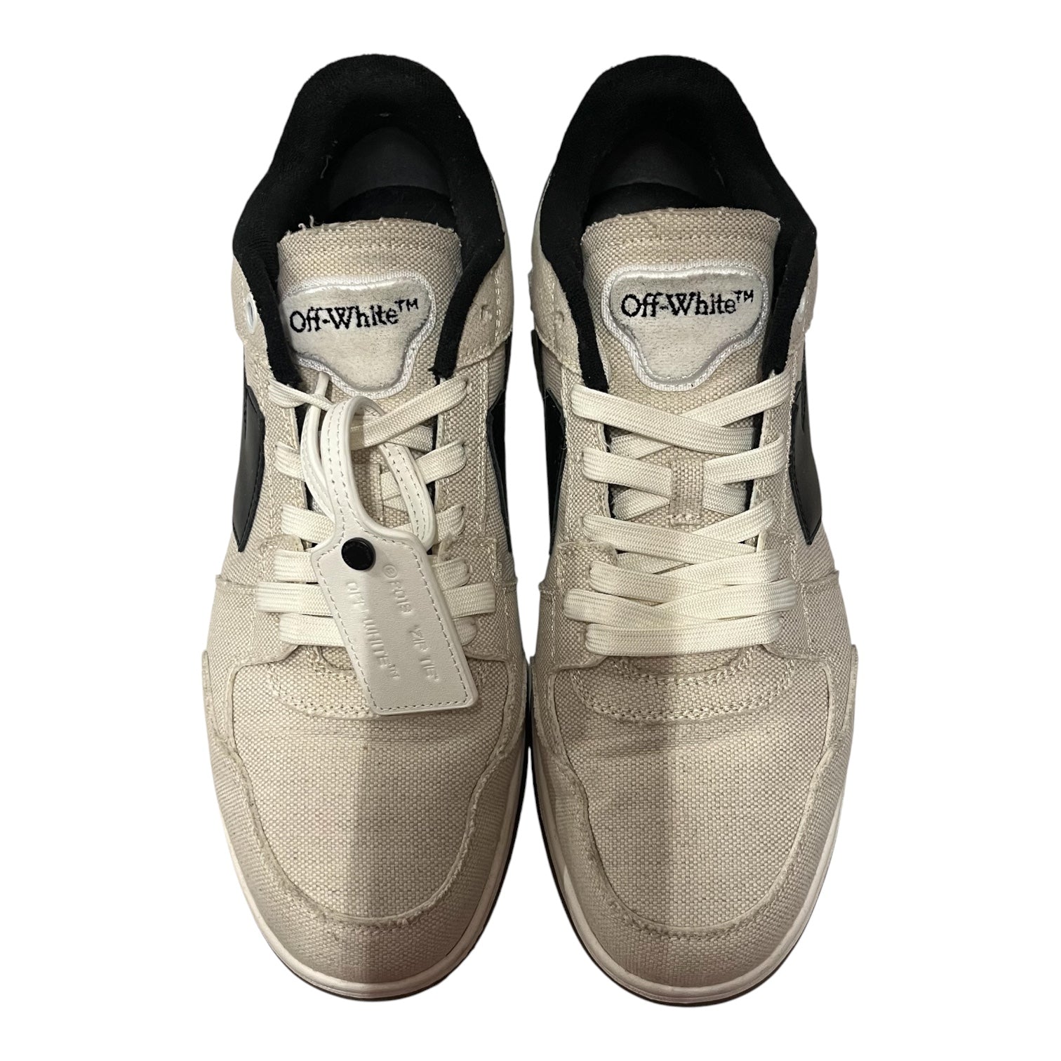 OFF-WHITE/Low-Sneakers/US 13/CRM/OUT OF OFFICE BICOLOR view 4