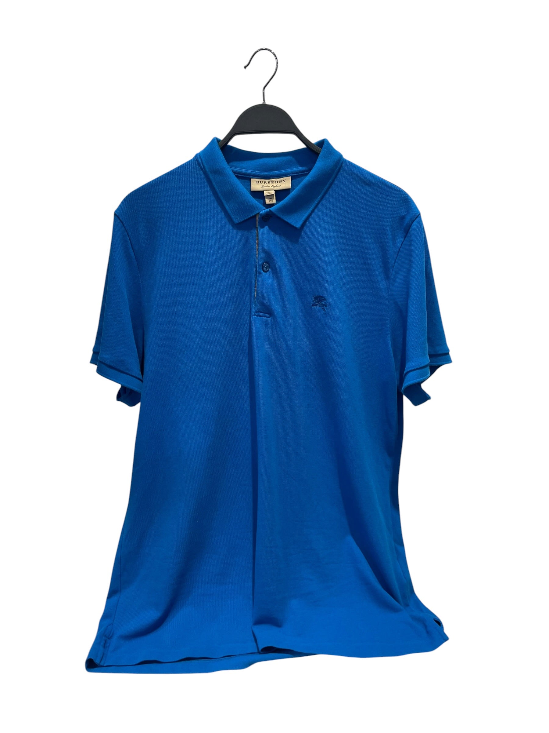 BURBERRY LONDON/Polo Shirt/XXL/Cotton/BLU/ view 1