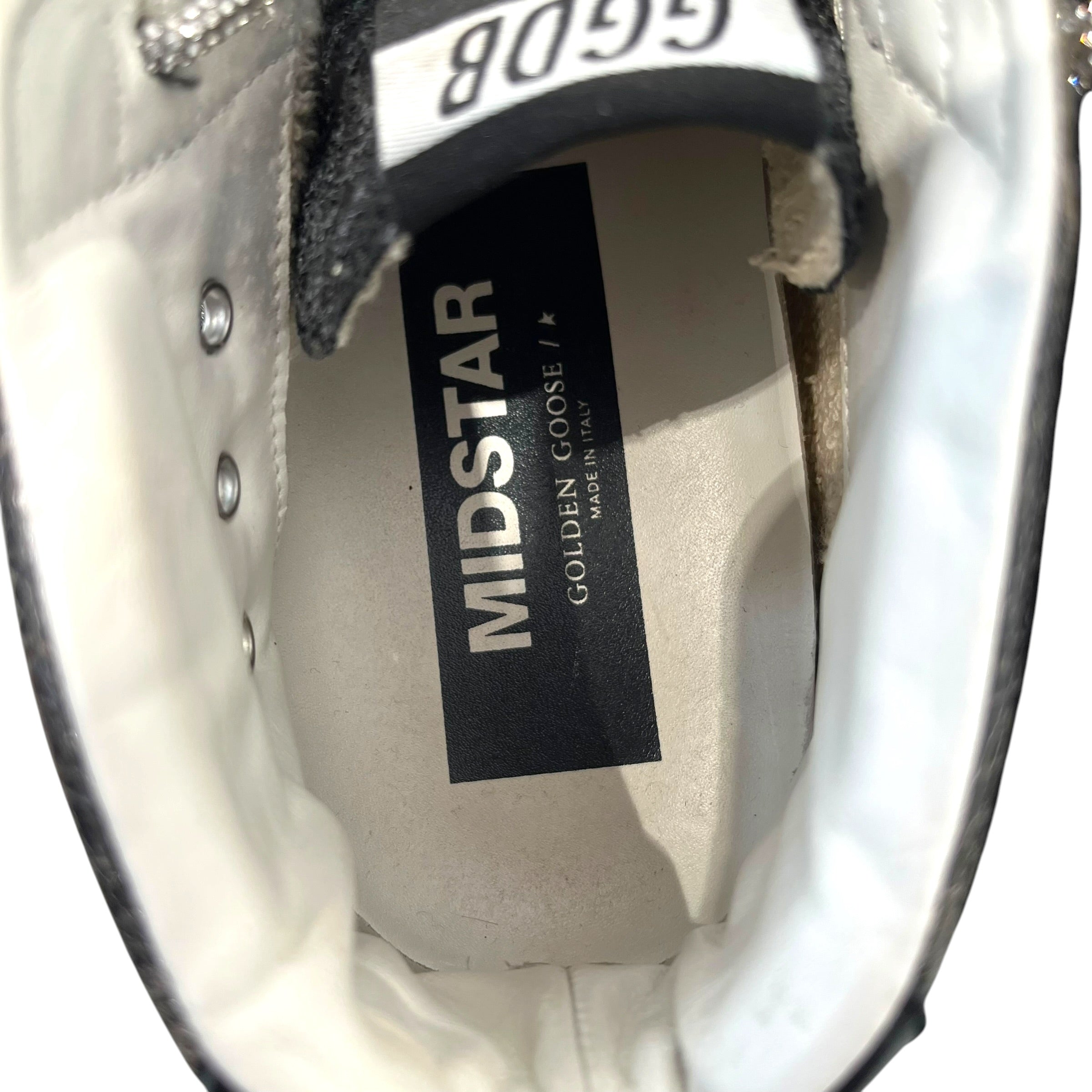 GOLDEN GOOSE/Low-Sneakers/EU 38/BLK/MIDSTAR GLITTER view 3