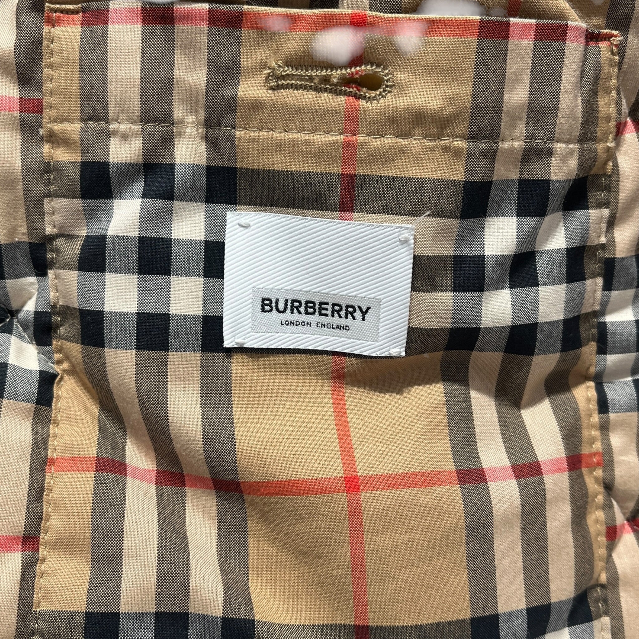 BURBERRY LONDON/Quilted Jkt/M/Nylon/BEG/BEIGE DIAMOND QUILTED JACKET view 4