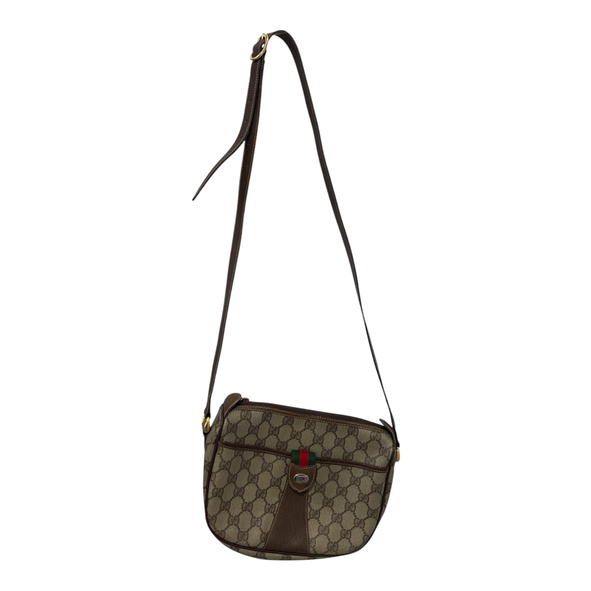 GUCCI/Hand Bag/Monogram/Cotton/KHK/9WRB9XH view 1