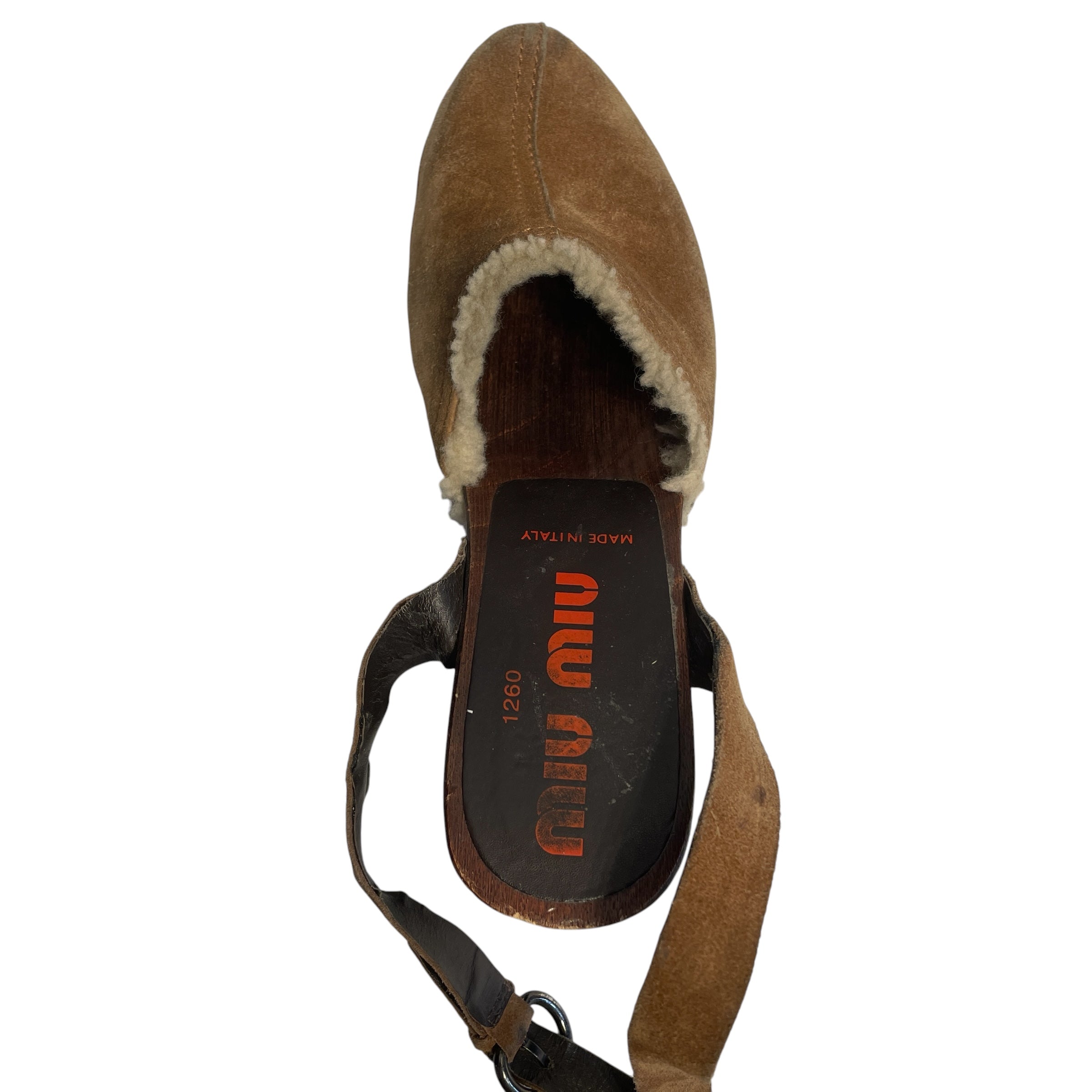MIU MIU/Heels/EU 37/Leather/CRM/ view 3
