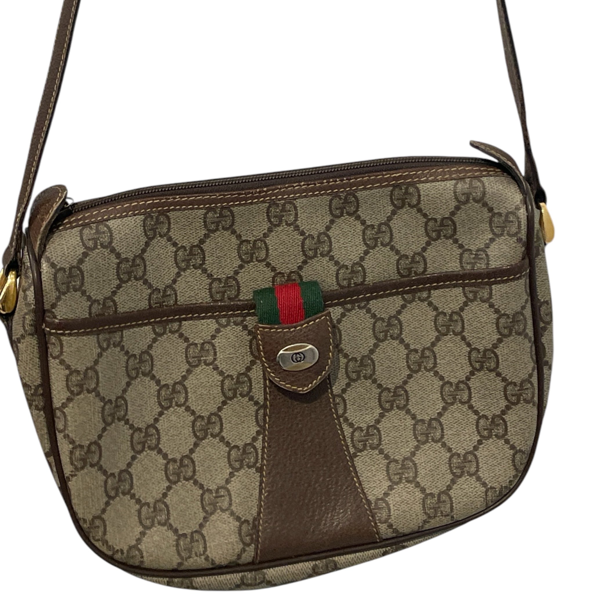 GUCCI/Hand Bag/Monogram/Cotton/KHK/9WRB9XH view 3