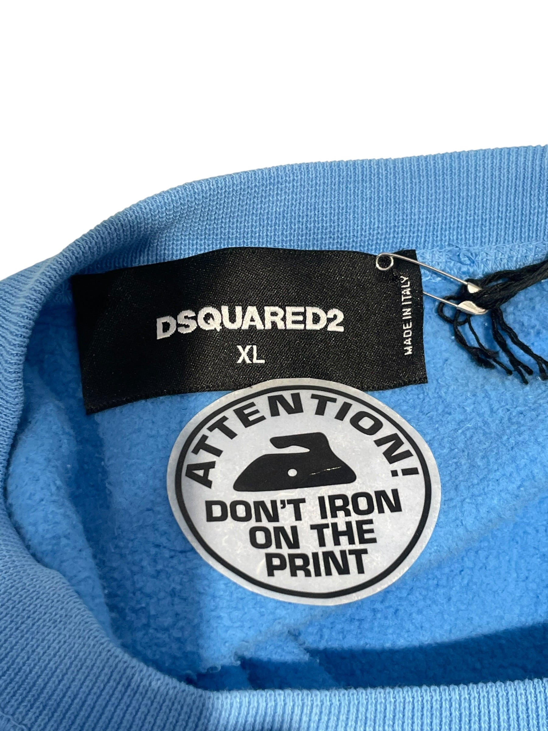DSQUARED2/Sweatshirt/XL/Cotton/BLU/Cowboy view 3