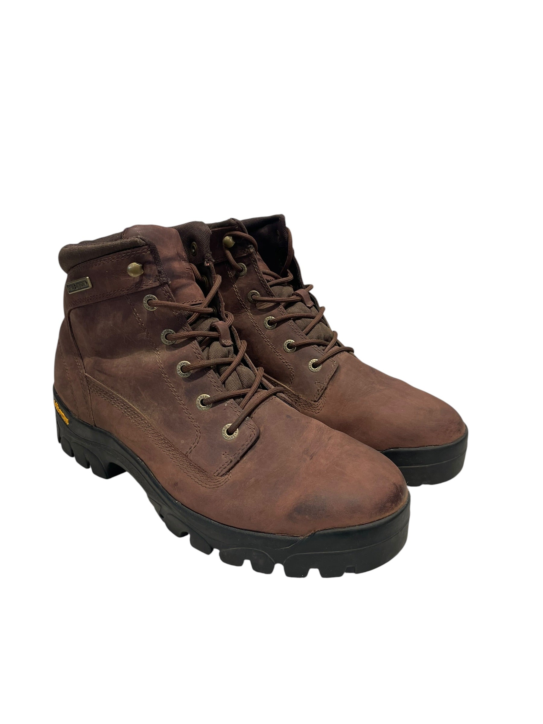 HARLEY DAVIDSON/Lace Up Boots/US 12/BRW/Tolman 6" Riding view 1