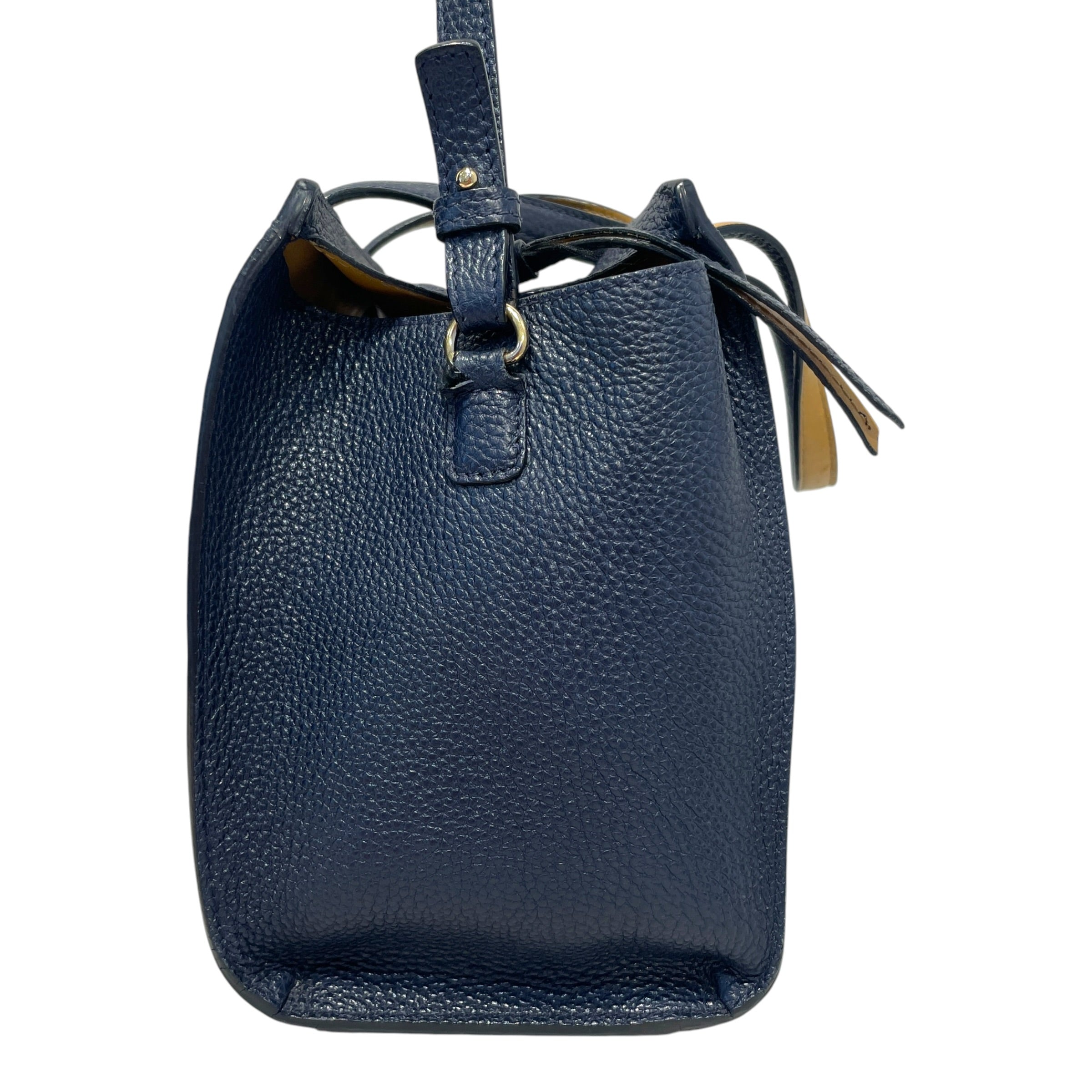 Salvatore Ferragamo/Cross Body Bag/Leather/BLU/Amy Hand/Crossbody Bag view 3