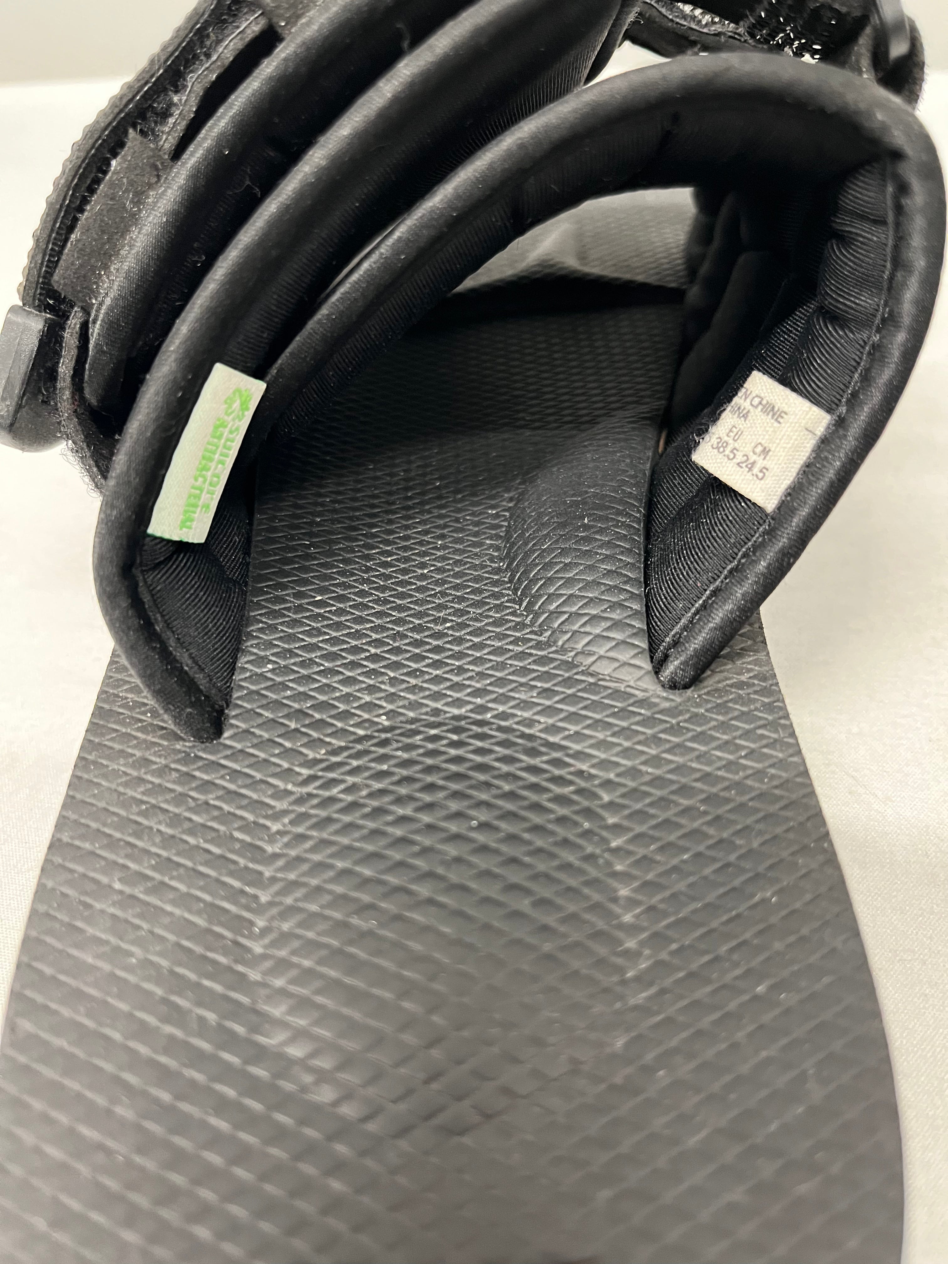 BLUMARINE/suicoke/Sandals/US 6.5/Cotton/BLK/BLACK RHINESTONE STRAPS view 3