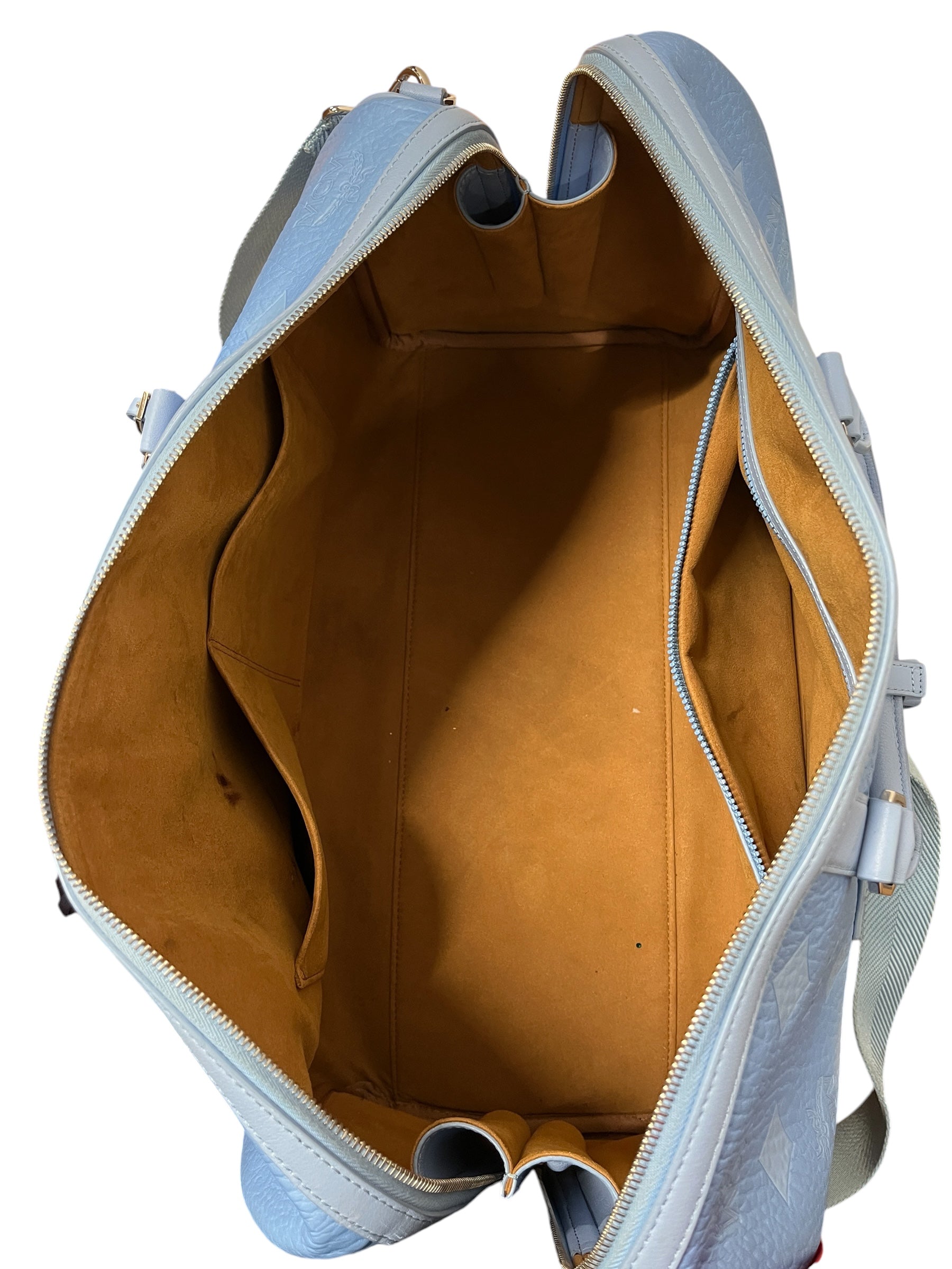 MCM/Bag/Monogram/Leather/BLU/OTTOMAR WEEKENDER GRADIENT view 4