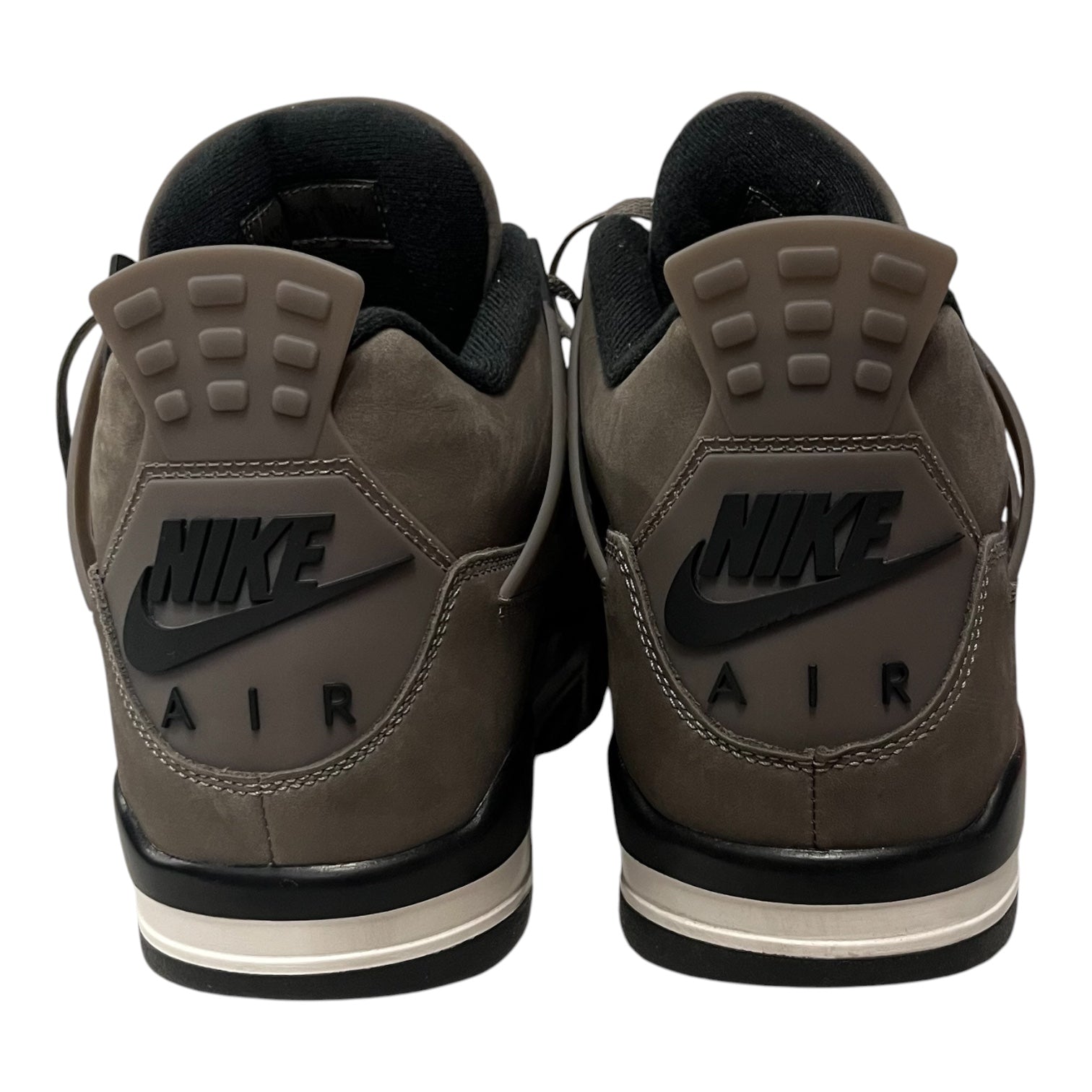 NIKE/AIR JORDAN 4/Hi-Sneakers/US 12.5/Suede/GRY/FV5029-200 view 3